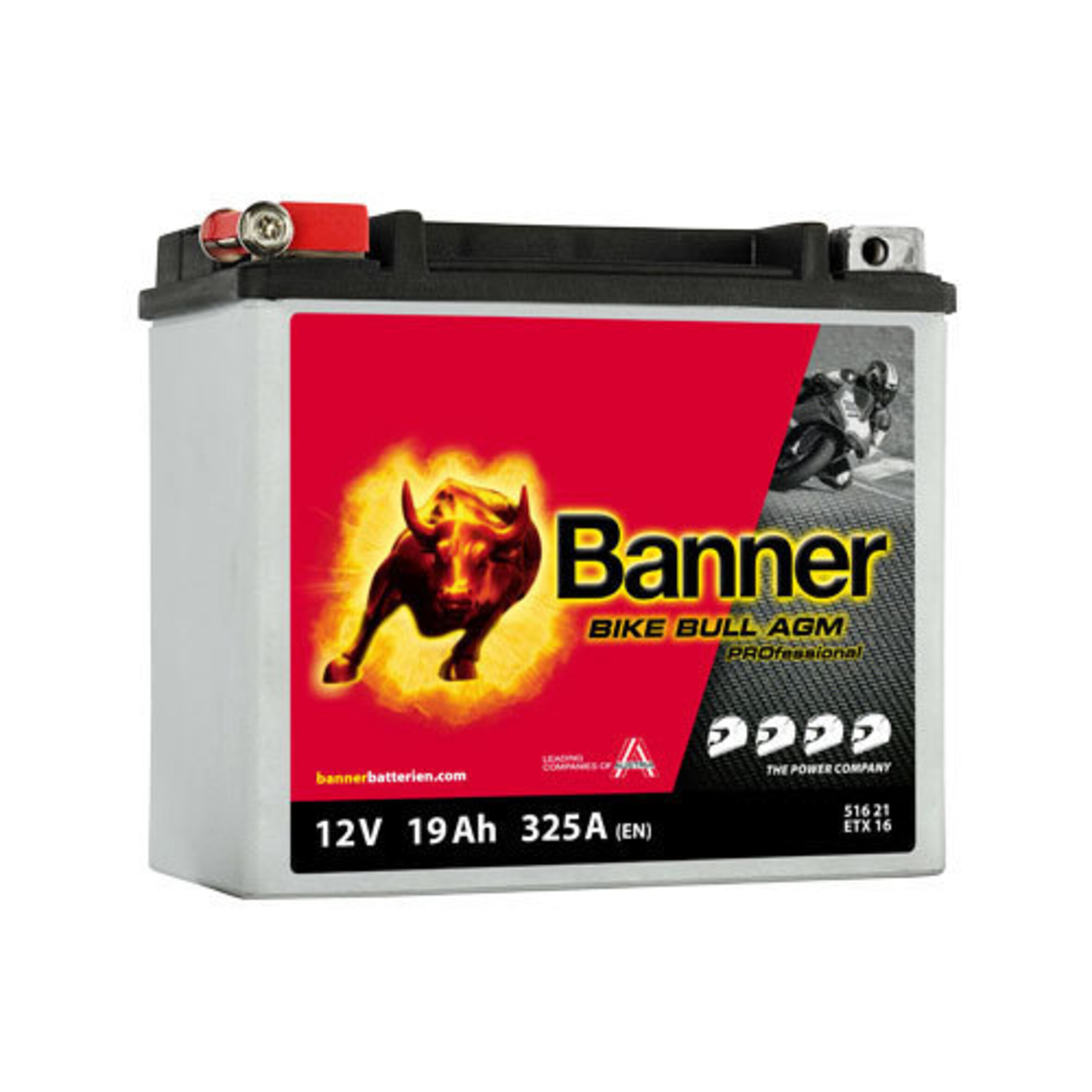 Banner ETX 16 AGM PRO, Art.-Nr. 509977 - Akku Mäser - B2B-Shop