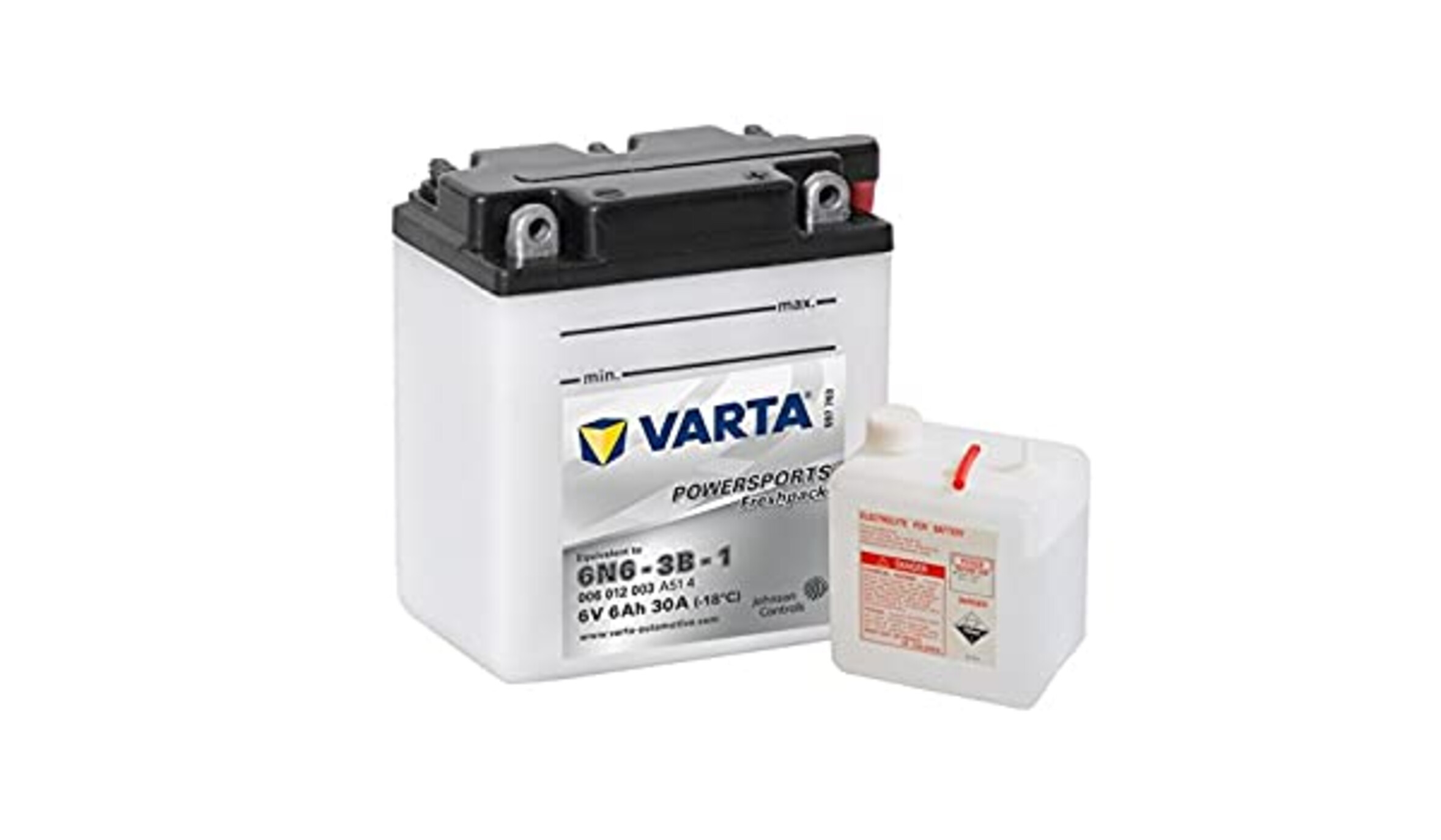 Varta 6N6-3B-1 Dry+Acidpack, Art.-Nr. 503429 - Akku Mäser - B2B-Shop