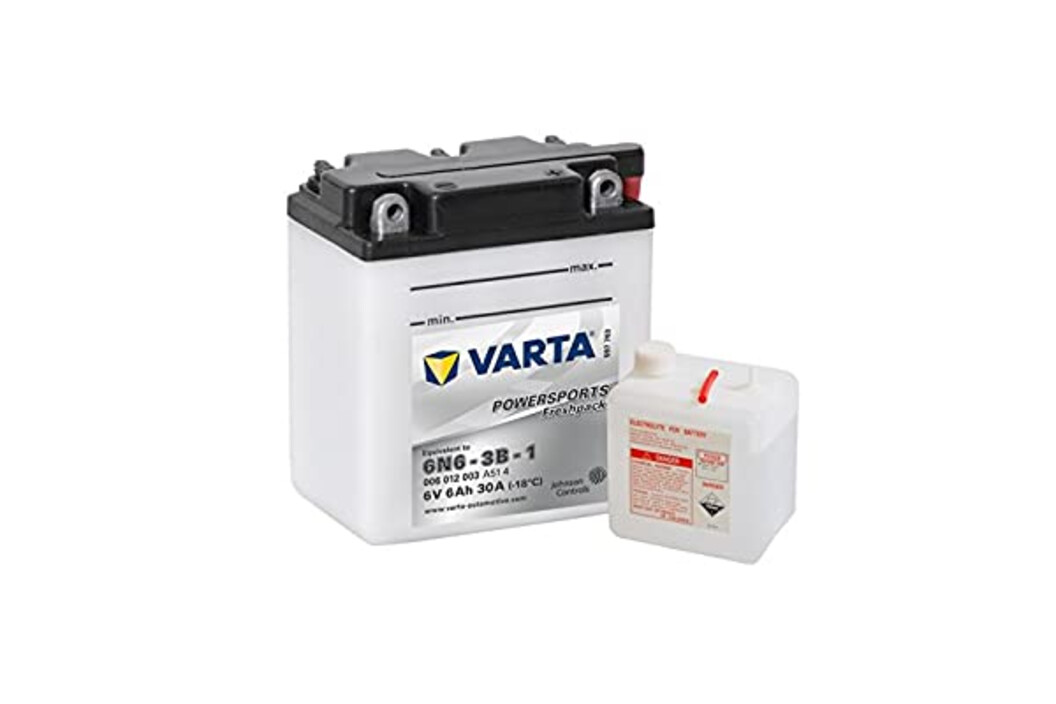 Varta 6N6-3B-1 Dry+Acidpack, Art.-Nr. 503429 - Akku Mäser - B2B-Shop