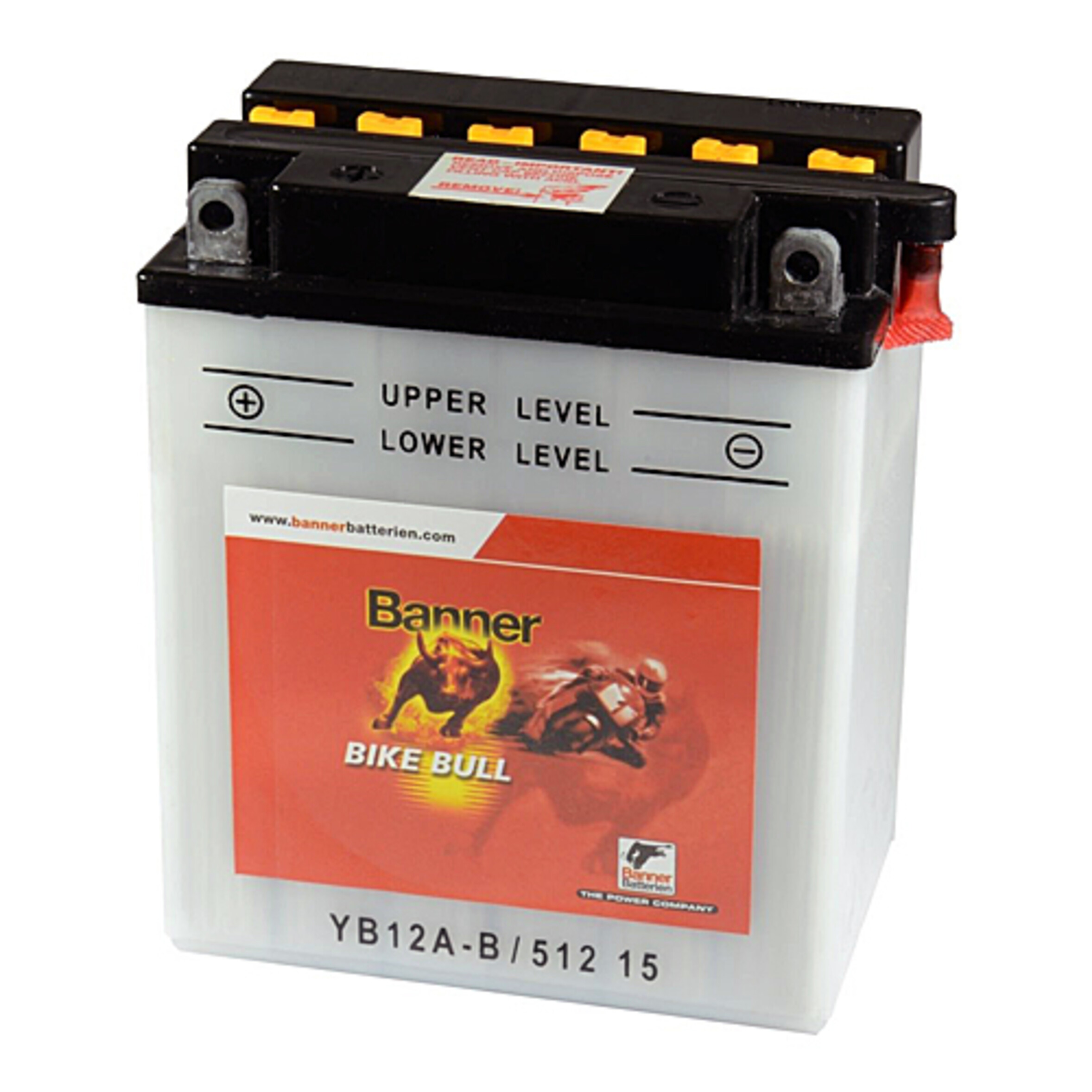 Banner YB12A-B Dry+Acidpack, Art.-Nr. 508839 - Akku Mäser - B2B-Shop