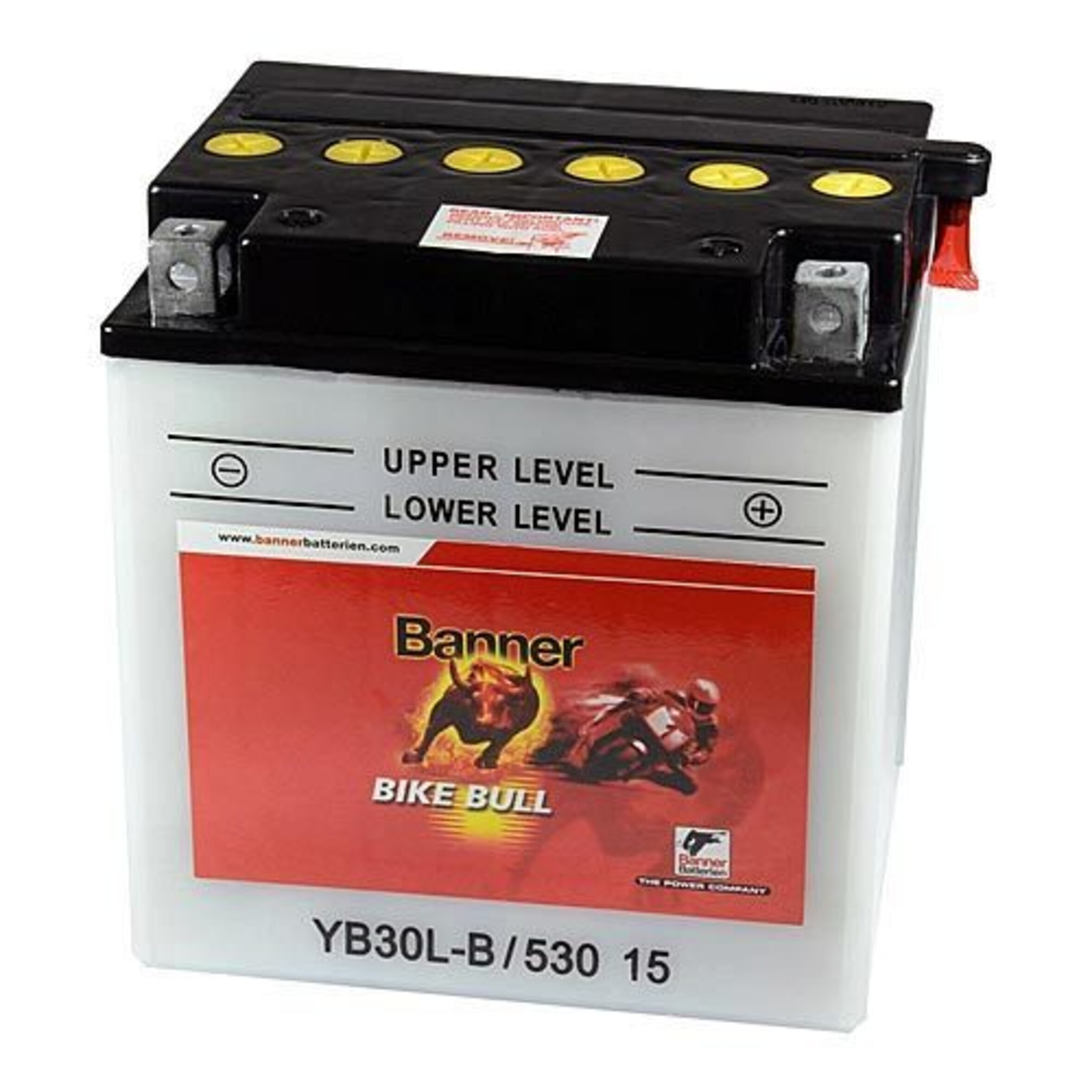 Banner YB30L-B Dry+Acidpack, Art.-Nr. 508856 - Akku Mäser - B2B-Shop