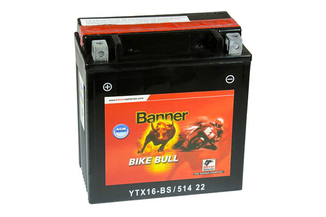 Banner YTX16-BS AGM+Acidpack, Art.-Nr. 508865 - Akku Mäser - B2B-Shop