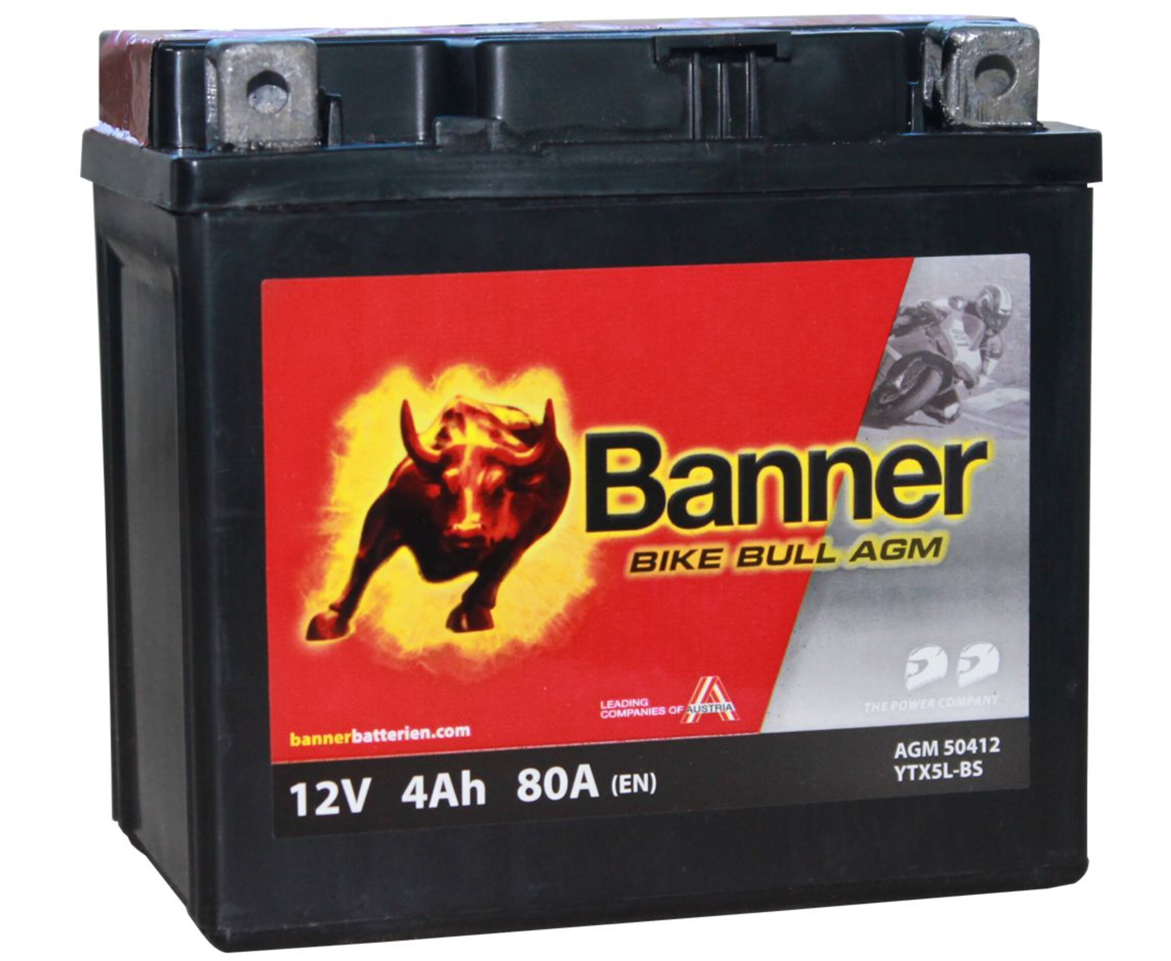 Banner YTX5L-BS AGM+Acidpack, Art.-Nr. 508858 - Akku Mäser - B2B-Shop