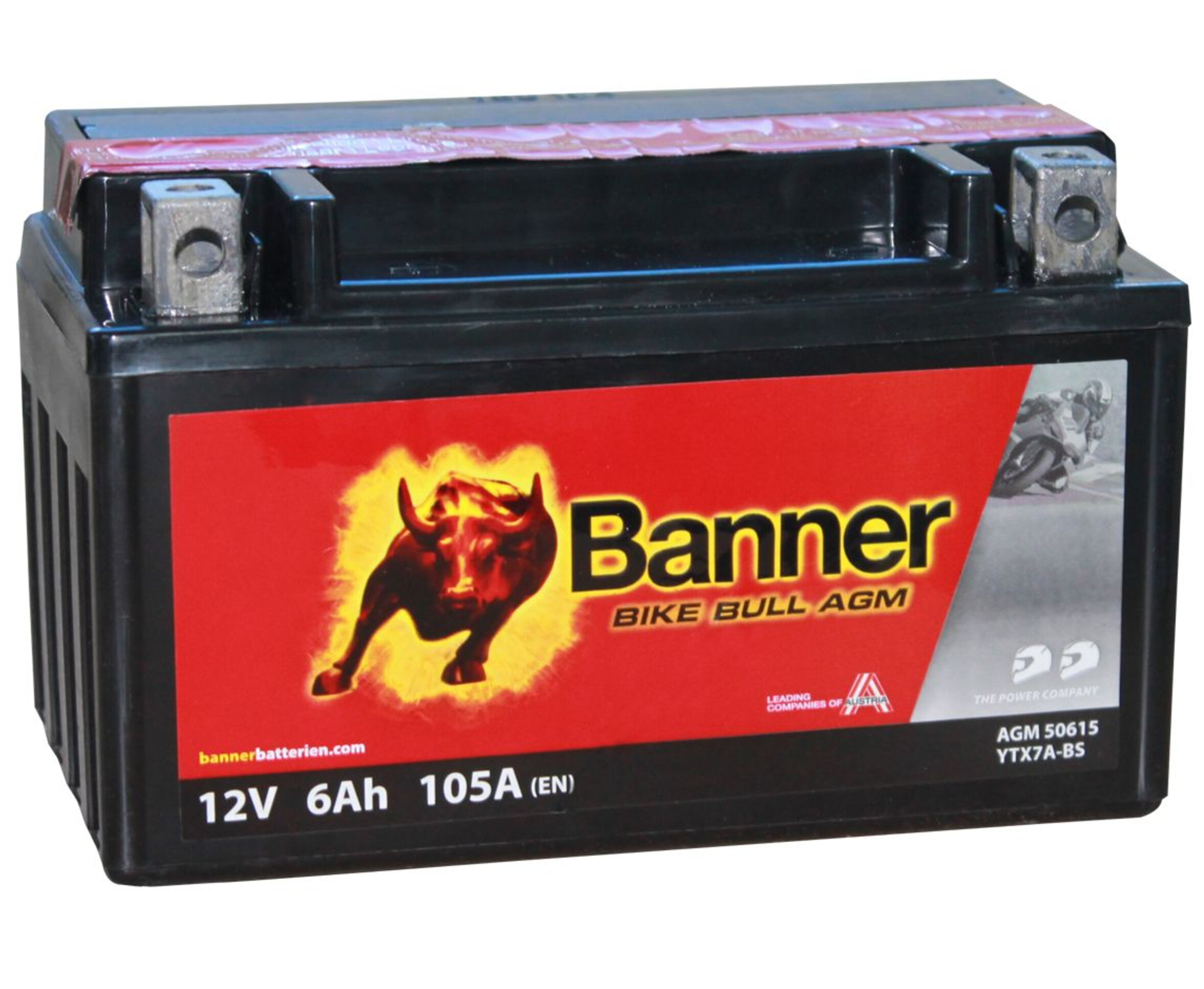 Banner YTX7A-BS AGM+Acidpack, Art.-Nr. 508860 - Akku Mäser - B2B-Shop