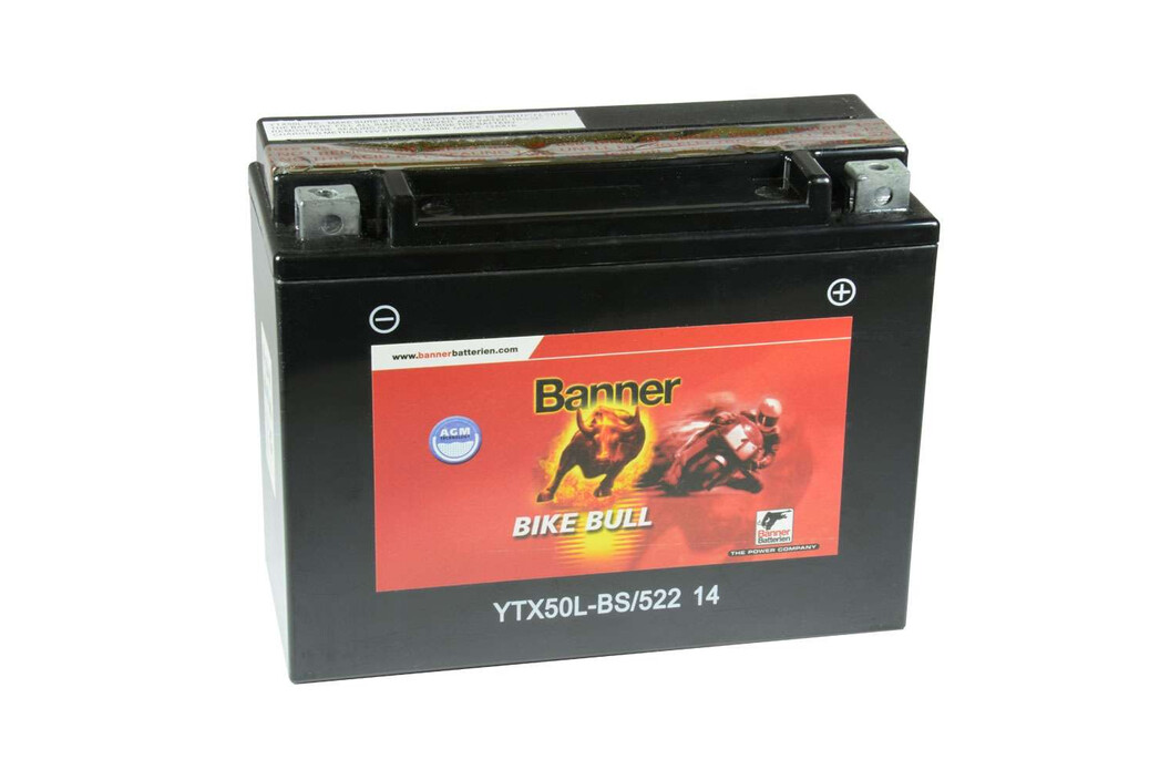 Banner YTX50L-BS AGM+Acidpack, Art.-Nr. 508868 - Akku Mäser - B2B-Shop