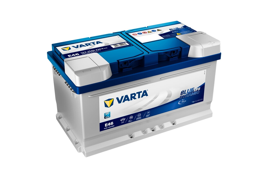 VARTA Start-Stop EFB E46 575500073K262, Art.-Nr. 503607 - Akku Mäser - B2B-Shop