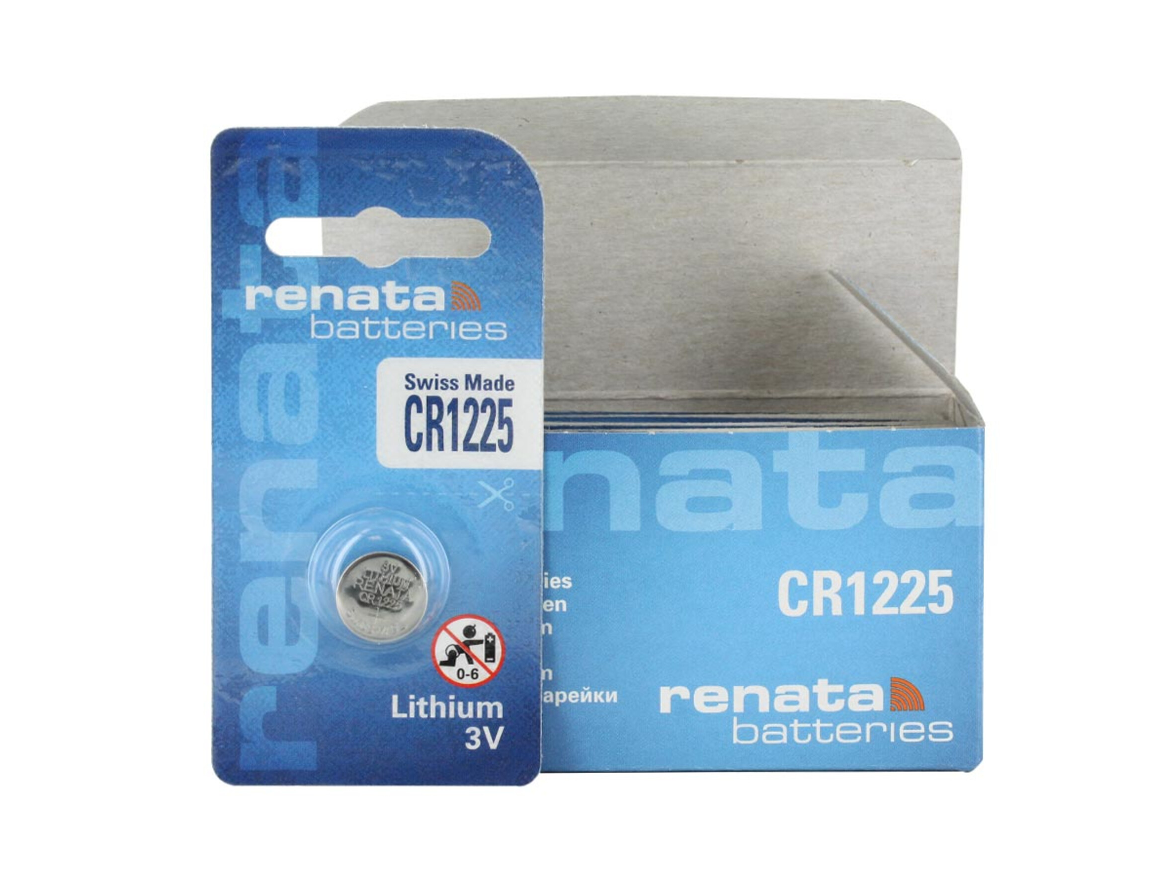 Renata CR1225 500er Tray, Art.-Nr. 509114 - Akku Mäser - B2B-Shop