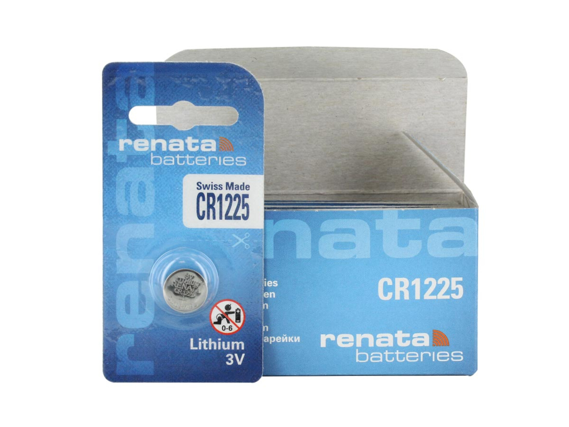 Renata CR1225 500er Tray, Art.-Nr. 509114 - Akku Mäser - B2B-Shop