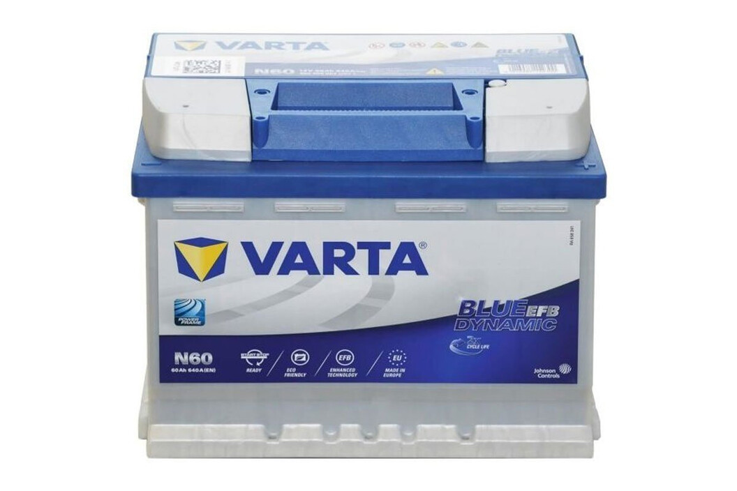 VARTA Start-Stop EFB N60 560500064K262, Art.-Nr. 510209 - Akku Mäser - B2B-Shop