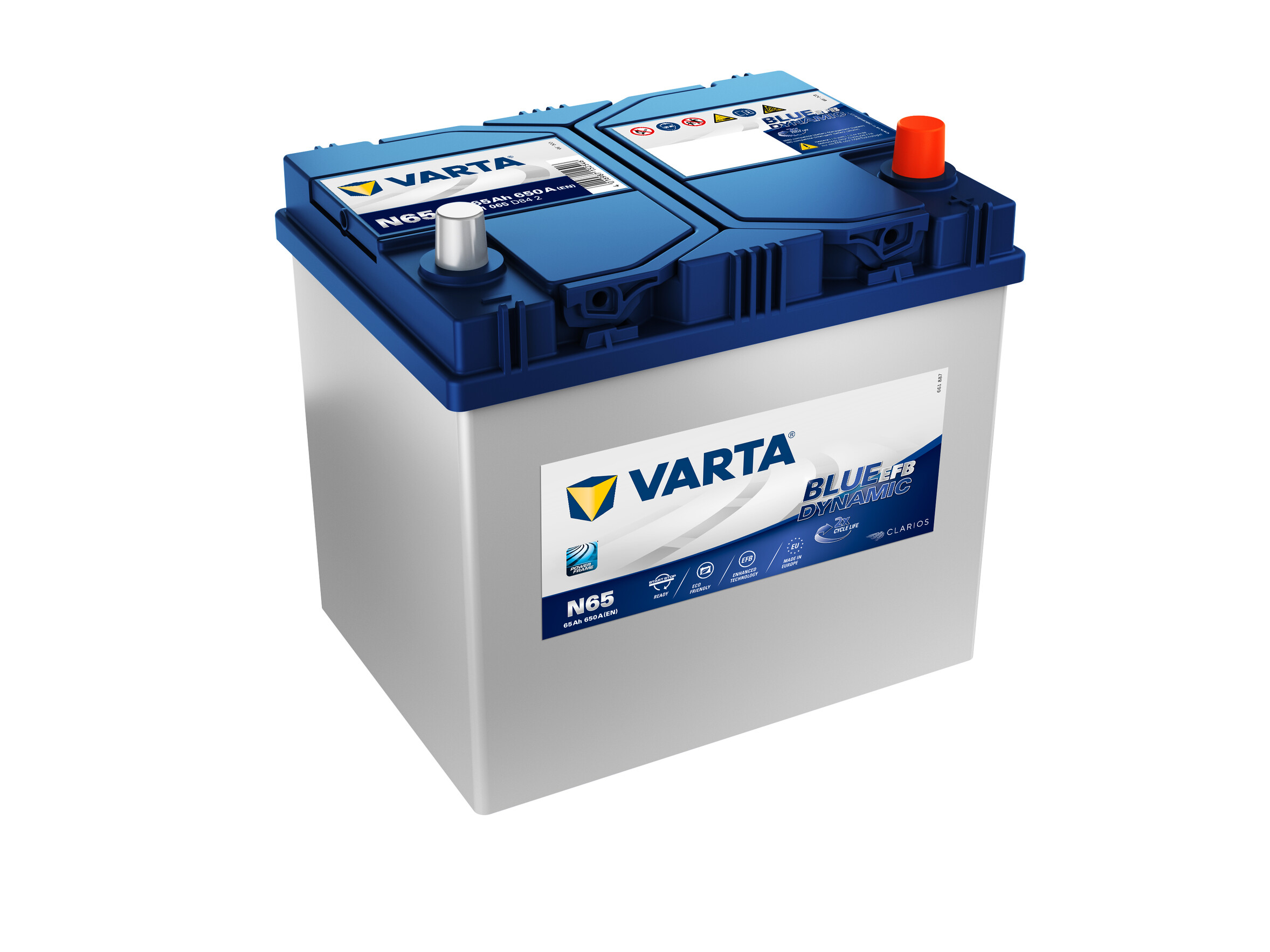 VARTA Dynamic EFB N65 565501065K262, Art.-Nr. 510210 - Akku Mäser - B2B-Shop