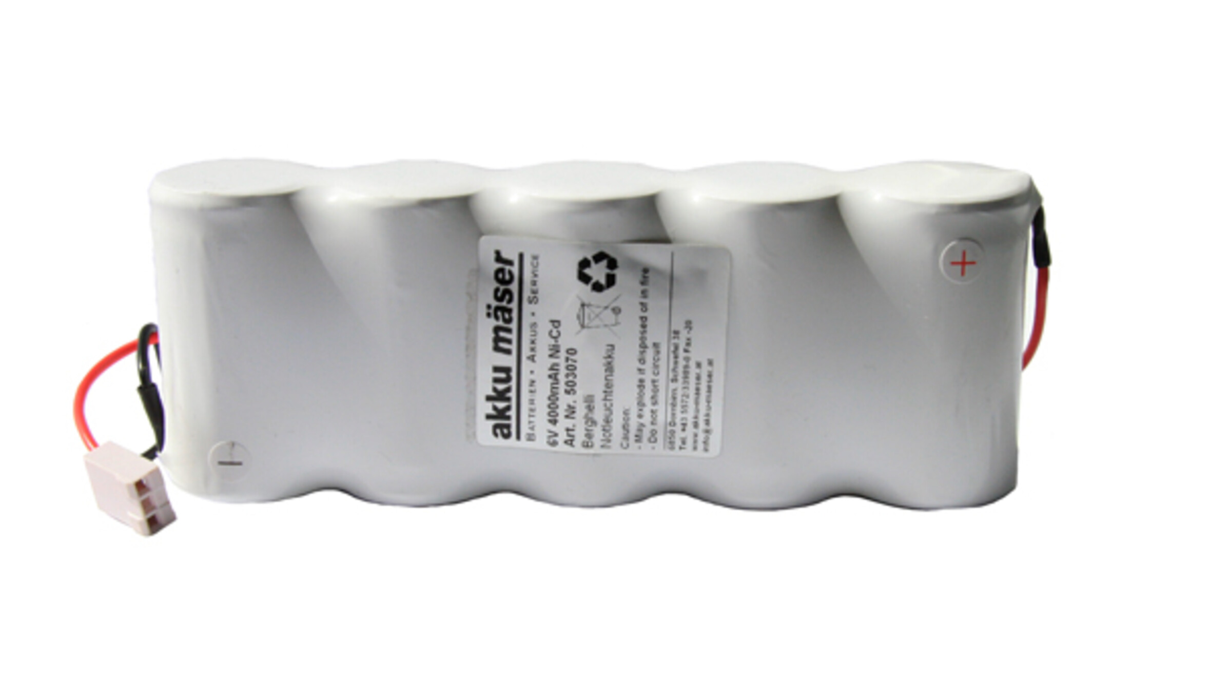 Beghelli Nachbauakku 415032000, Art.-Nr. 300160 - Akku Mäser - B2B-Shop