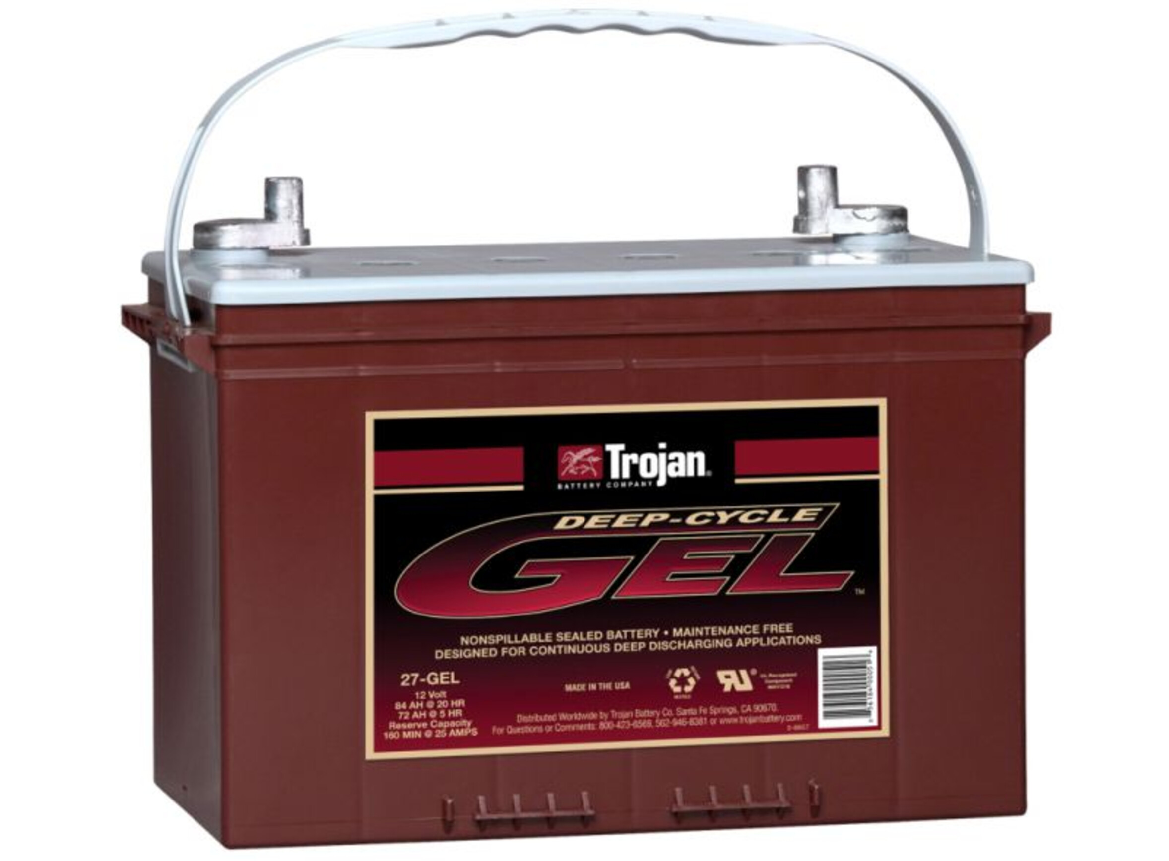 Trojan 27 Gel, Art.-Nr. 509323 - Akku Mäser - B2B-Shop