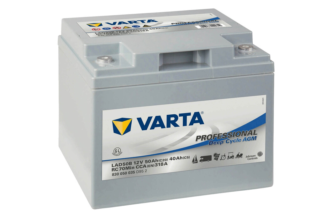 VARTA LAD50B 830050035D952, Art.-Nr. 510238 - Akku Mäser - B2B-Shop