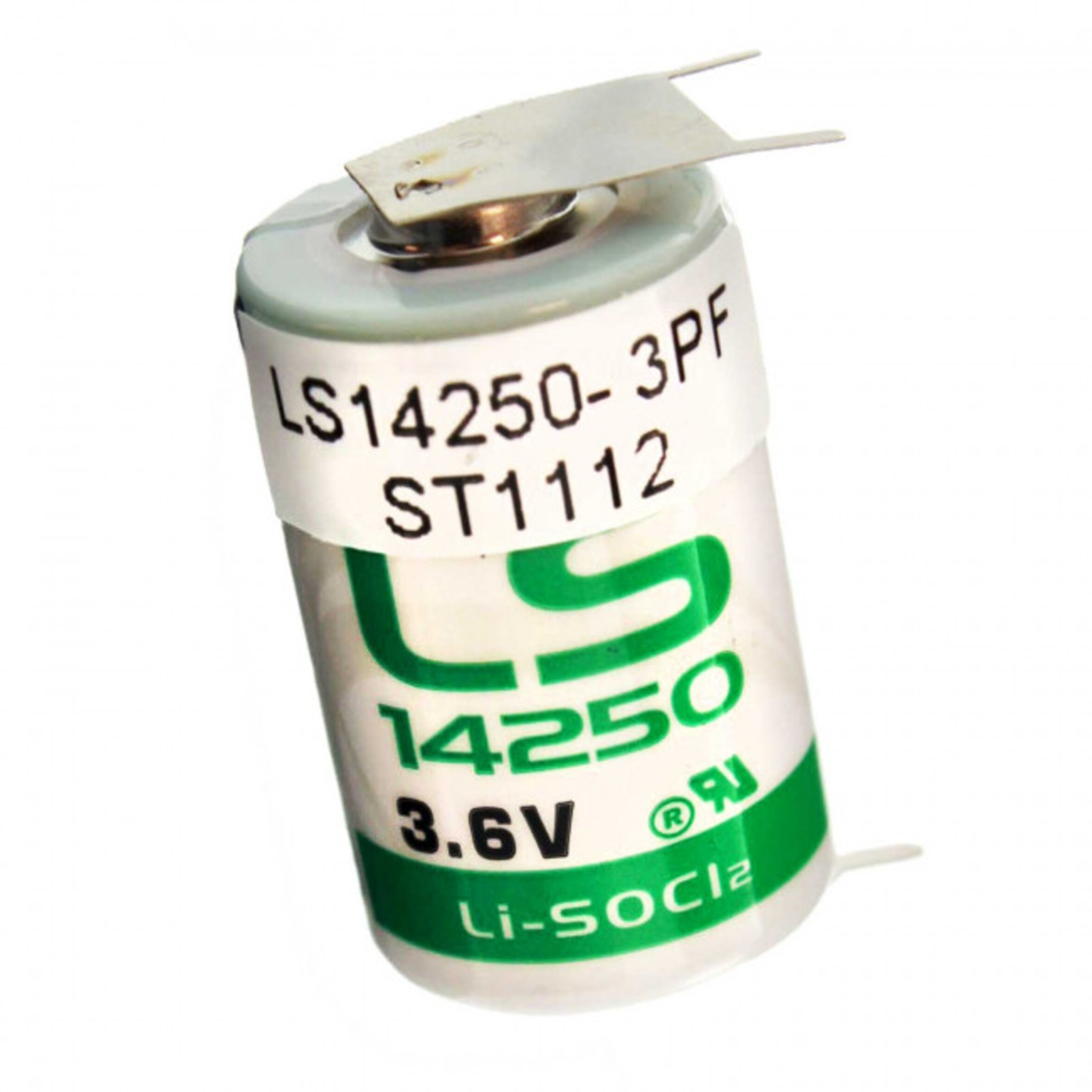 Saft Lithium Batterie LS14250-3PF mit 1/2Pin(-/++), Art.-Nr. 500351 - Akku Mäser - B2B-Shop Saft Lithium Batterie LS14250-3PF mit 1/2Pin(-/++), Art.-Nr. 500351 - Akku Mäser - B2B-Shop