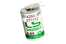 Saft Lithium Batterie LS14250-3PF mit 1/2Pin(-/++), Art.-Nr. 500351 - Akku Mäser - B2B-Shop