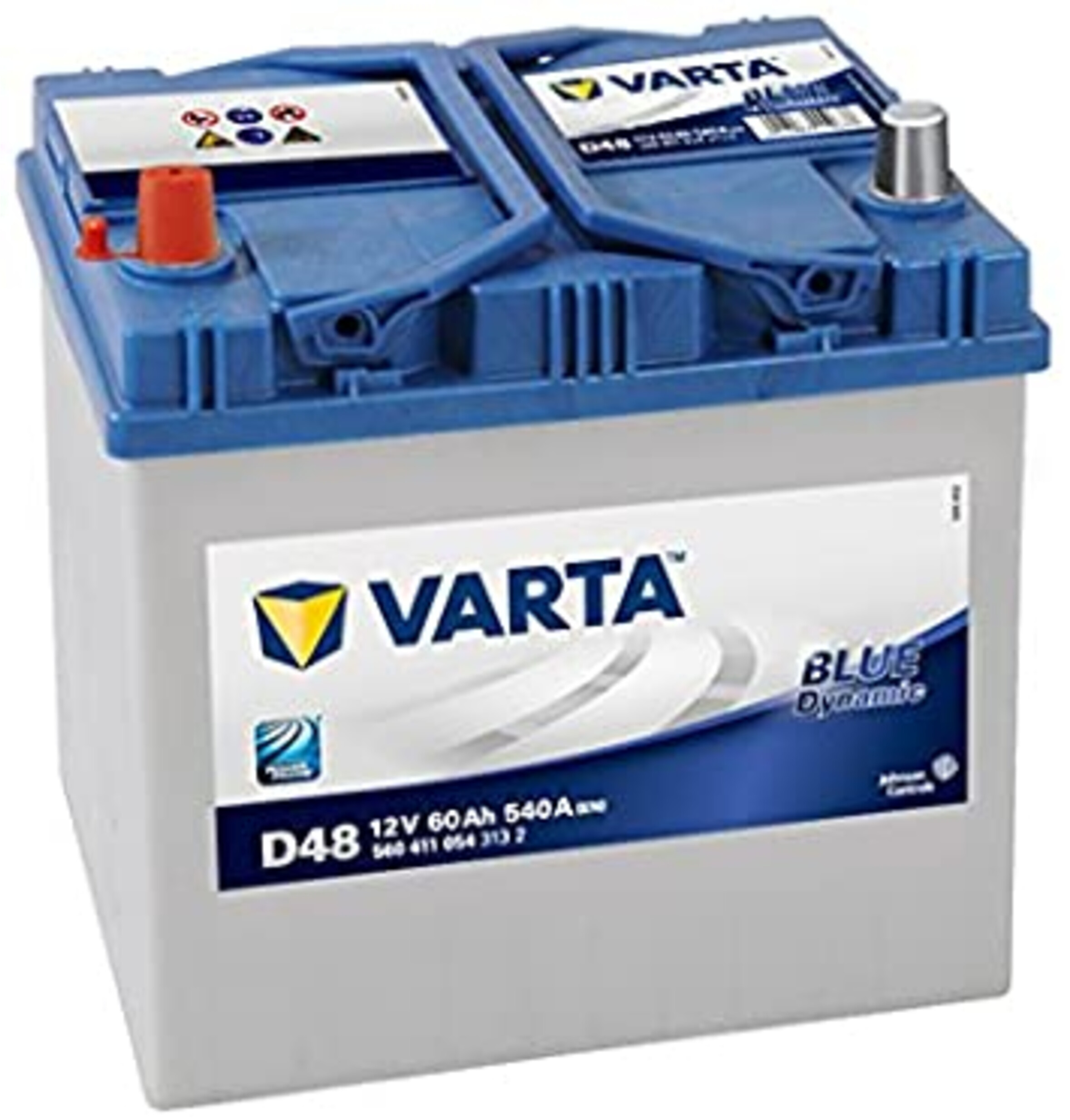 VARTA Dynamic SLI D48 560411054K262, Art.-Nr. 121664 - Akku Mäser - B2B-Shop