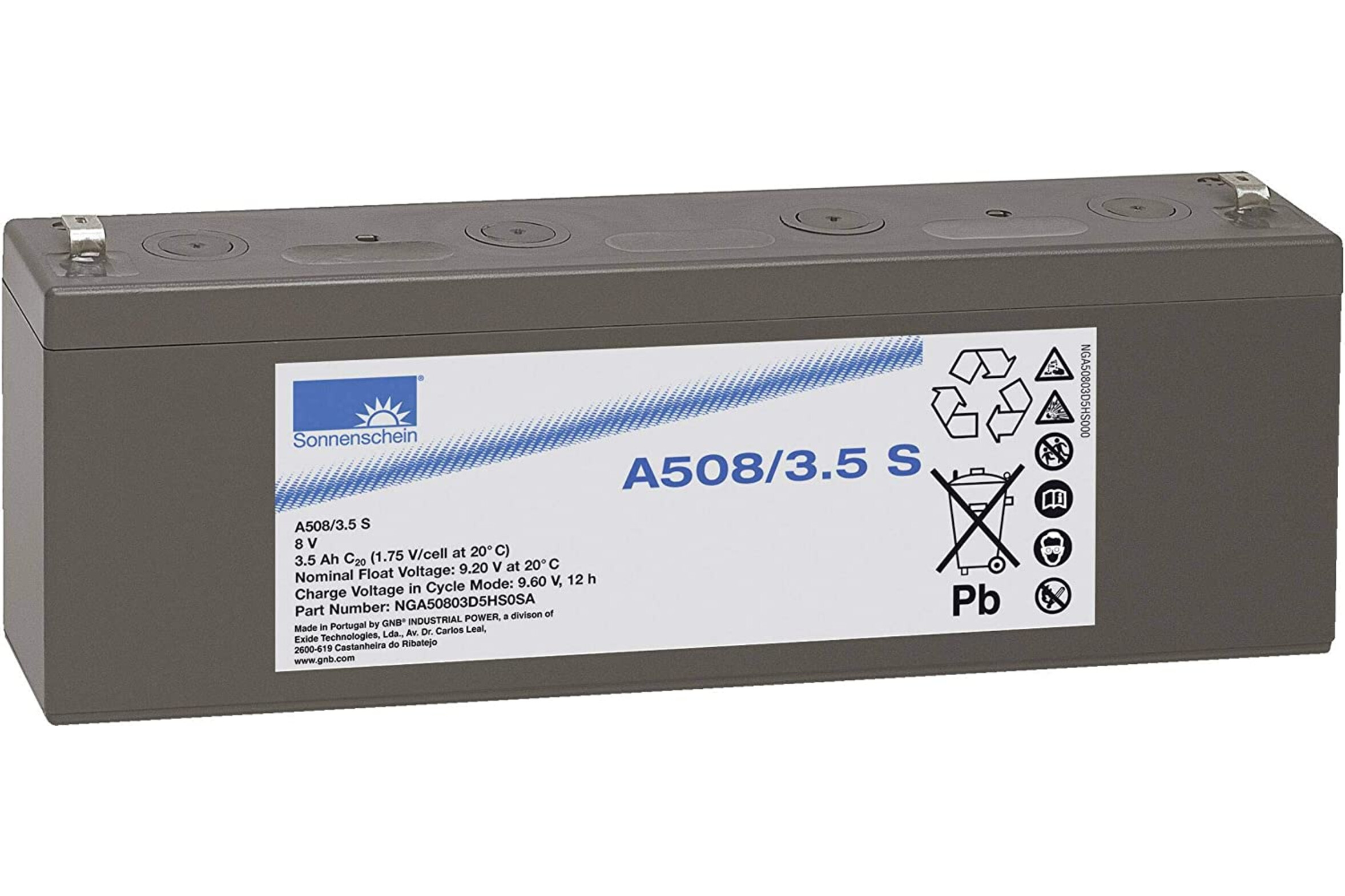 Sonnenschein A508/3,5S, Art.-Nr. 197 - Akku Mäser - B2B-Shop Sonnenschein A508/3,5S, Art.-Nr. 197 - Akku Mäser - B2B-Shop