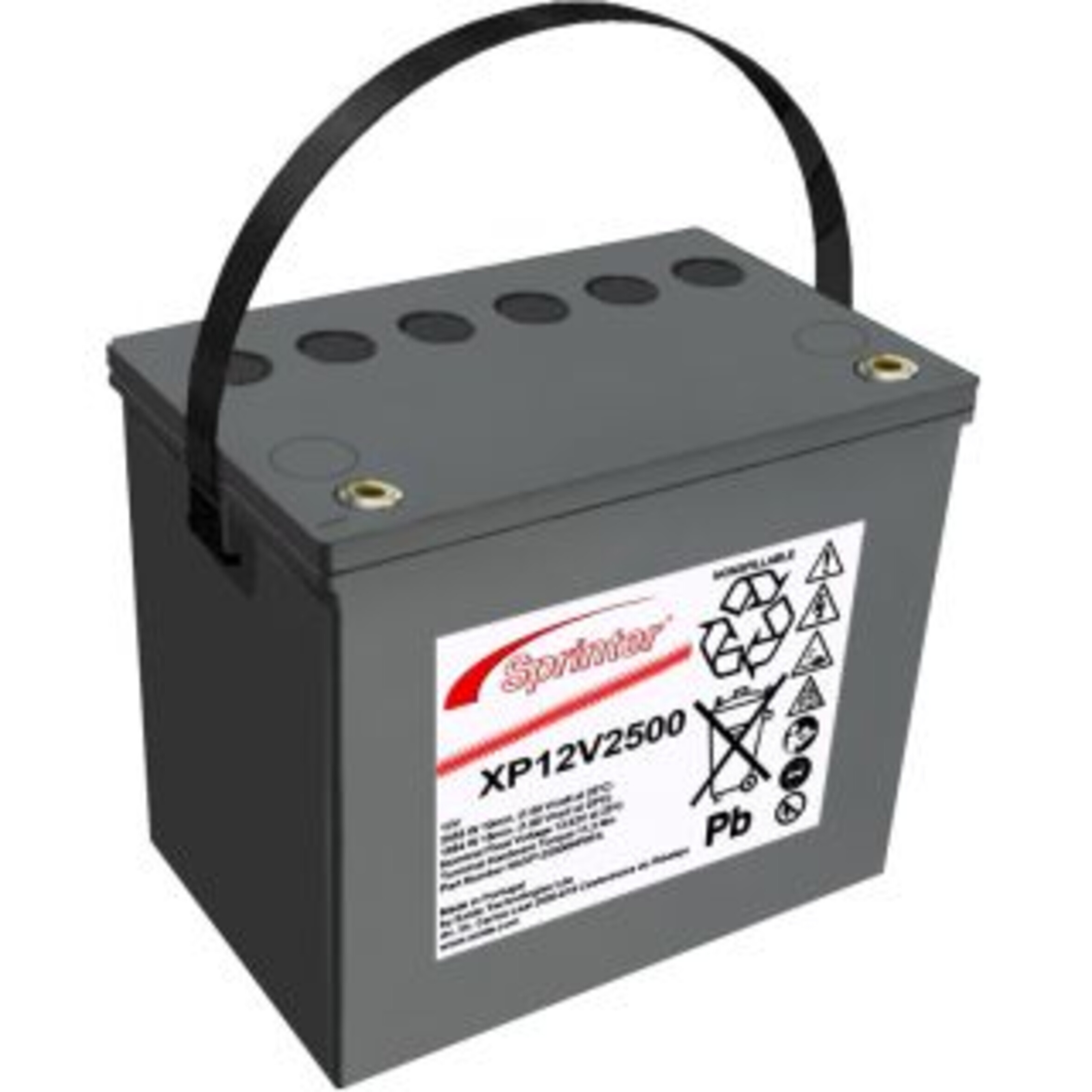 Exide Sprinter XP12V2500 VDS, Art.-Nr. 510433 - Akku Mäser - B2B-Shop