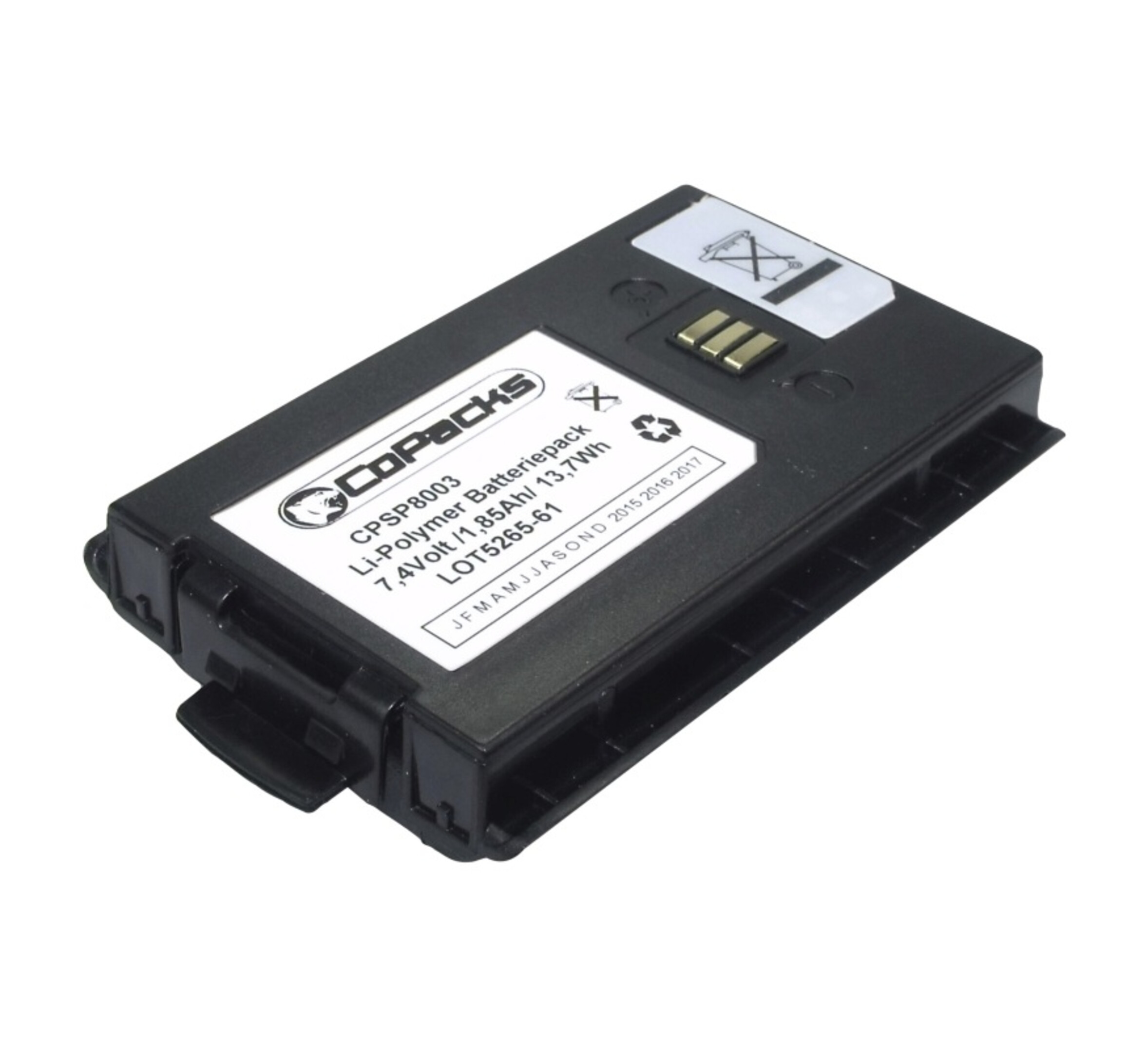 Sepura Funkakku STP8000, Art.-Nr. 508944 - Akku Mäser - B2B-Shop