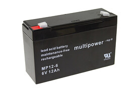 Multipower MP12-6, Art.-Nr. 510471 - Akku Mäser - B2B-Shop