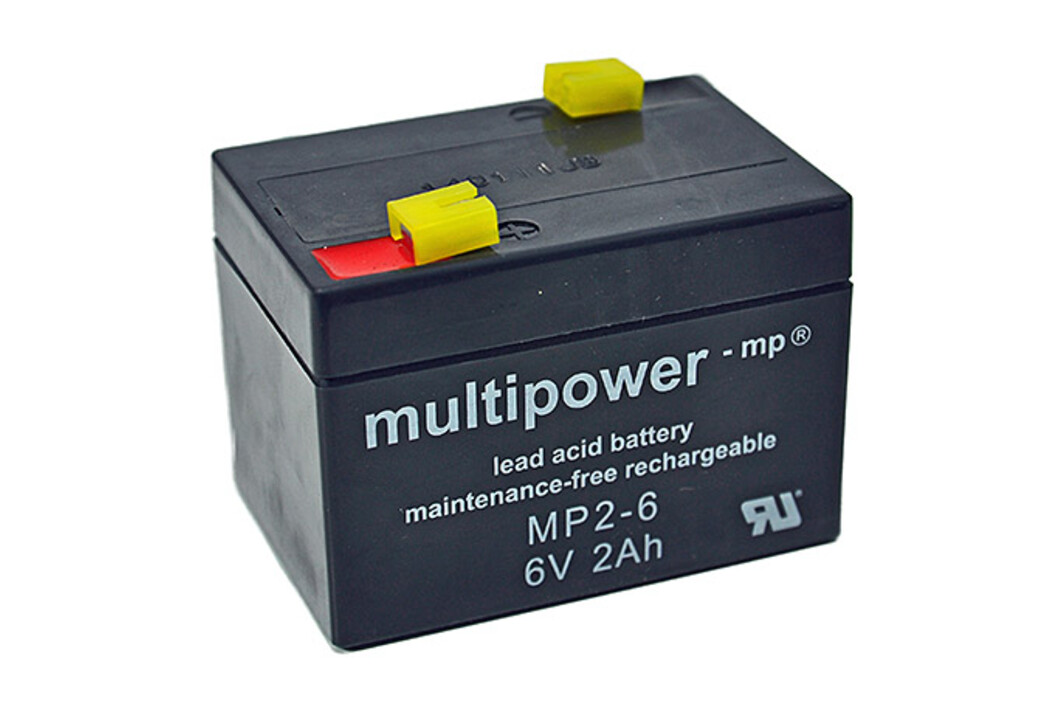 Multipower MP2-6, Art.-Nr. 104778 - Akku Mäser - B2B-Shop