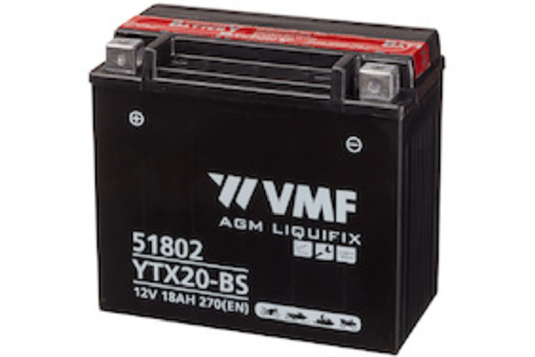 VMF YTX20-BS AGM+Acidpack, Art.-Nr. 513017 - Akku Mäser - B2B-Shop