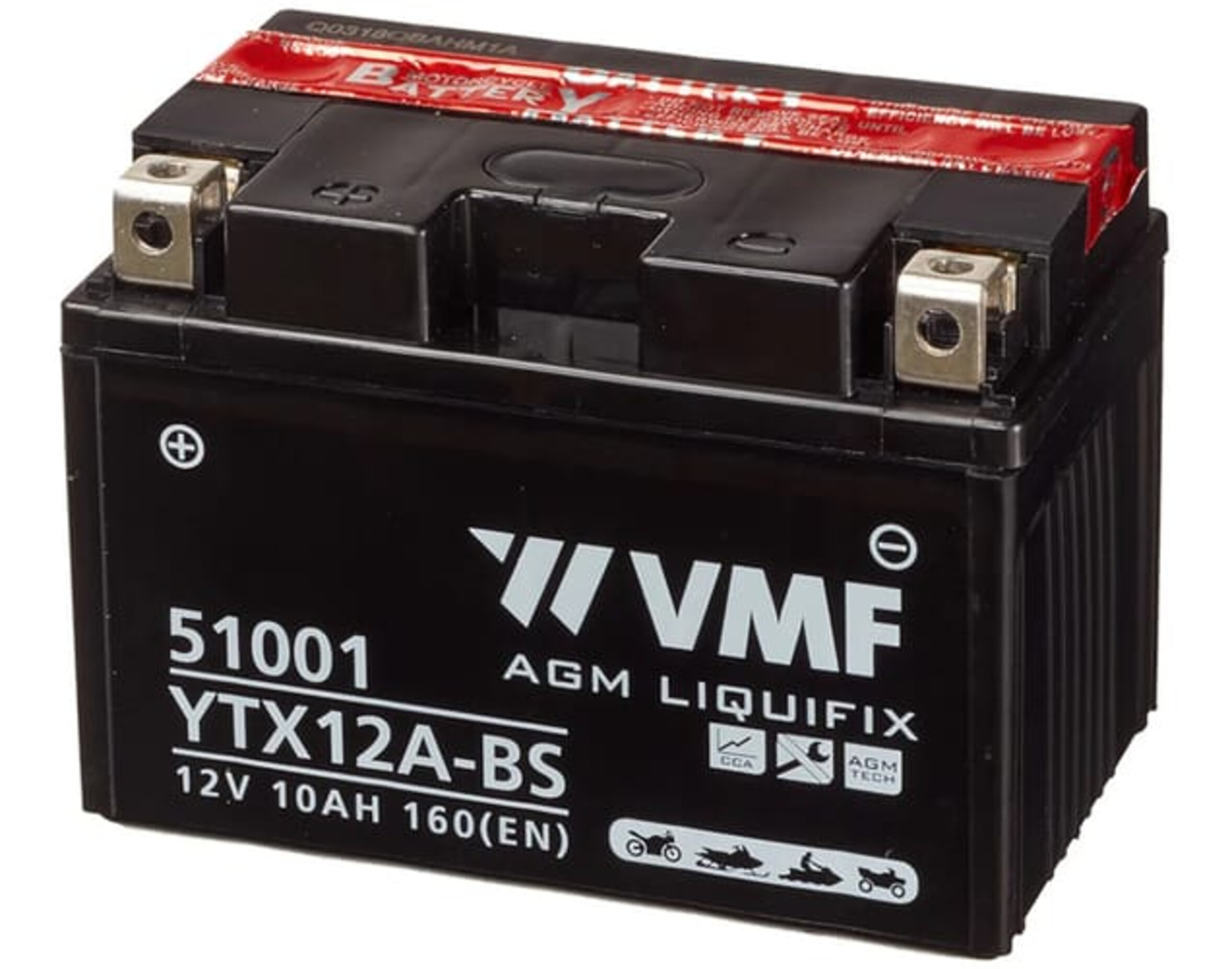 VMF YTX12A-BS AGM+Acidpack, Art.-Nr. 513025 - Akku Mäser - B2B-Shop