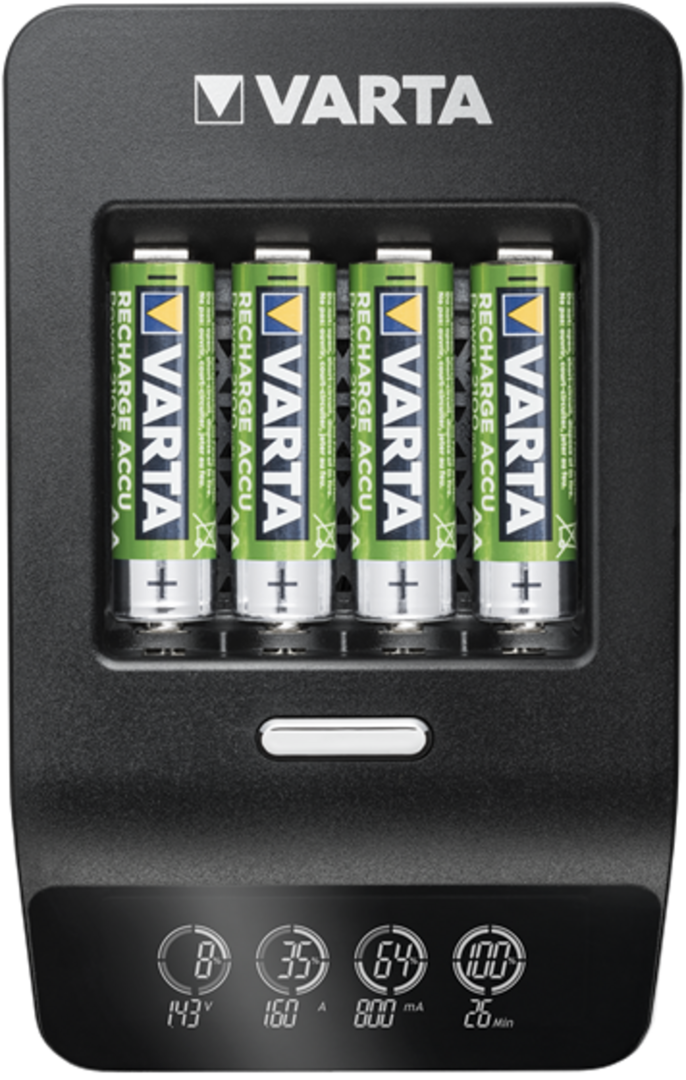 Varta 57685 LCD Ultra Fast Charger+ 4x AA 2100mAh, Art.-Nr. 513194 - Akku Mäser - B2B-Shop