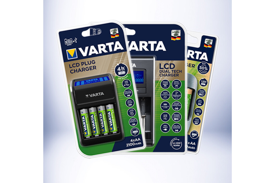 Varta 57676 LCD Dual Tech Charger, Art.-Nr. 513223 - Akku Mäser - B2B-Shop Varta 57676 LCD Dual Tech Charger, Art.-Nr. 513223 - Akku Mäser - B2B-Shop