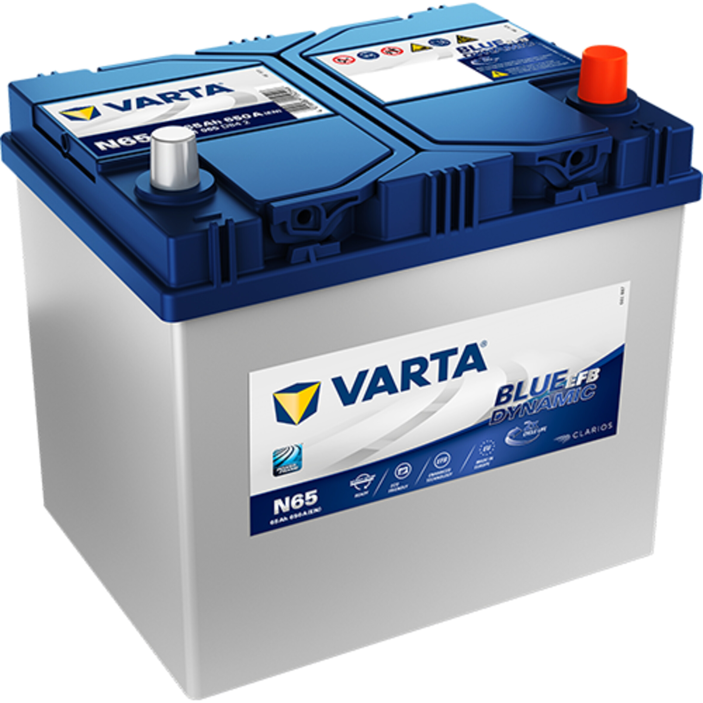 VARTA Dynamic EFB N72 572501076K262, Art.-Nr. 510212 - Akku Mäser - B2B-Shop