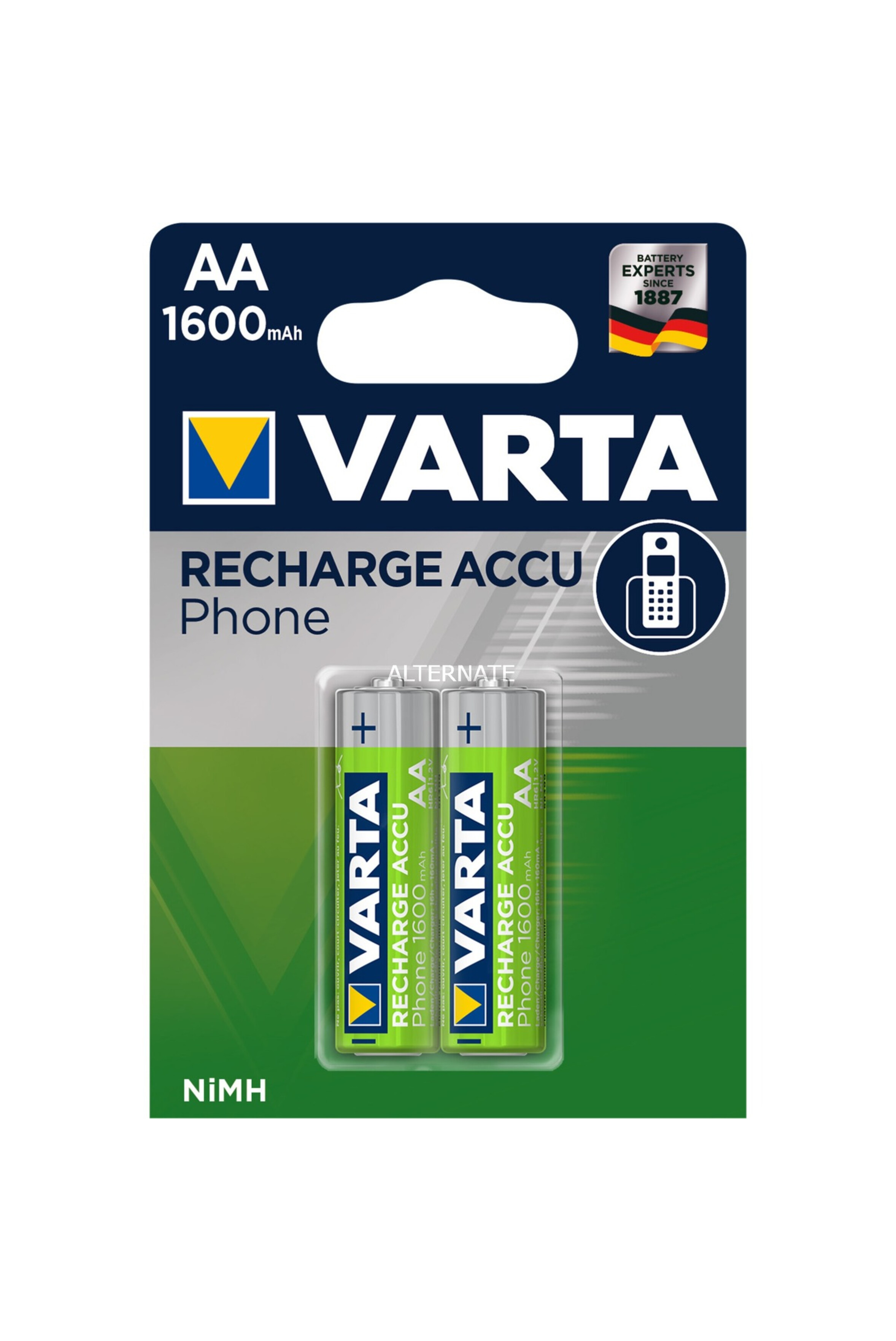 Varta 58399 Recharge Accu Phone AA, Art.-Nr. 513326 - Akku Mäser - B2B-Shop