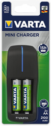 Varta 57646 Mini Charger + 2x AA 2100mAh, Art.-Nr. 513332 - Akku Mäser - B2B-Shop