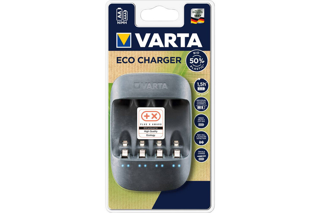 Varta 57680 Eco Charger, Art.-Nr. 513334 - Akku Mäser - B2B-Shop