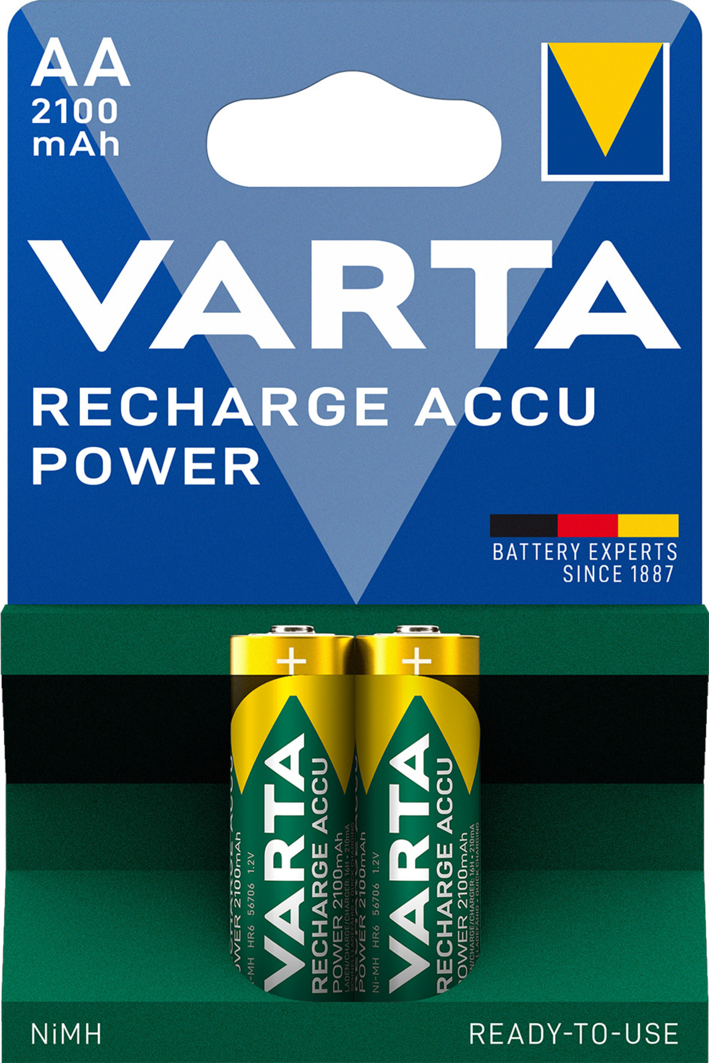 Varta 56706 Recharge Accu Power AA B2, Art.-Nr. 114716 - Akku Mäser - B2B-Shop Varta 56706 Recharge Accu Power AA B2, Art.-Nr. 114716 - Akku Mäser - B2B-Shop