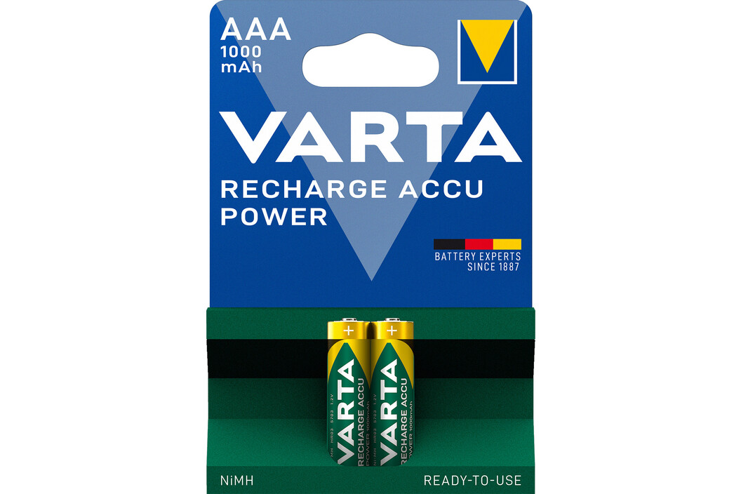 Varta 5703 Recharge Accu Power AAA, Art.-Nr. 116432 - Akku Mäser - B2B-Shop