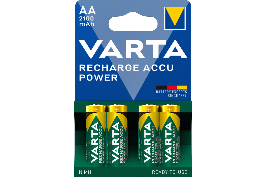 Varta 56706 Recharge Accu Power AA B4, Art.-Nr. 116762 - Akku Mäser - B2B-Shop