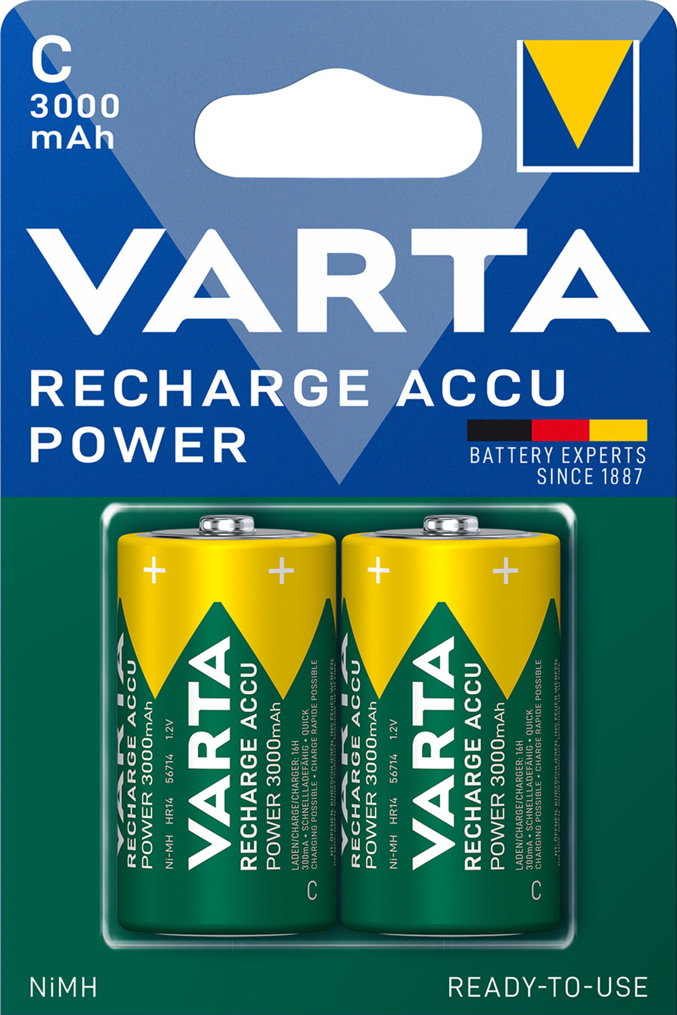 Varta 56714 Recharge Accu Power C, Art.-Nr. 115344 - Akku Mäser - B2B-Shop Varta 56714 Recharge Accu Power C, Art.-Nr. 115344 - Akku Mäser - B2B-Shop