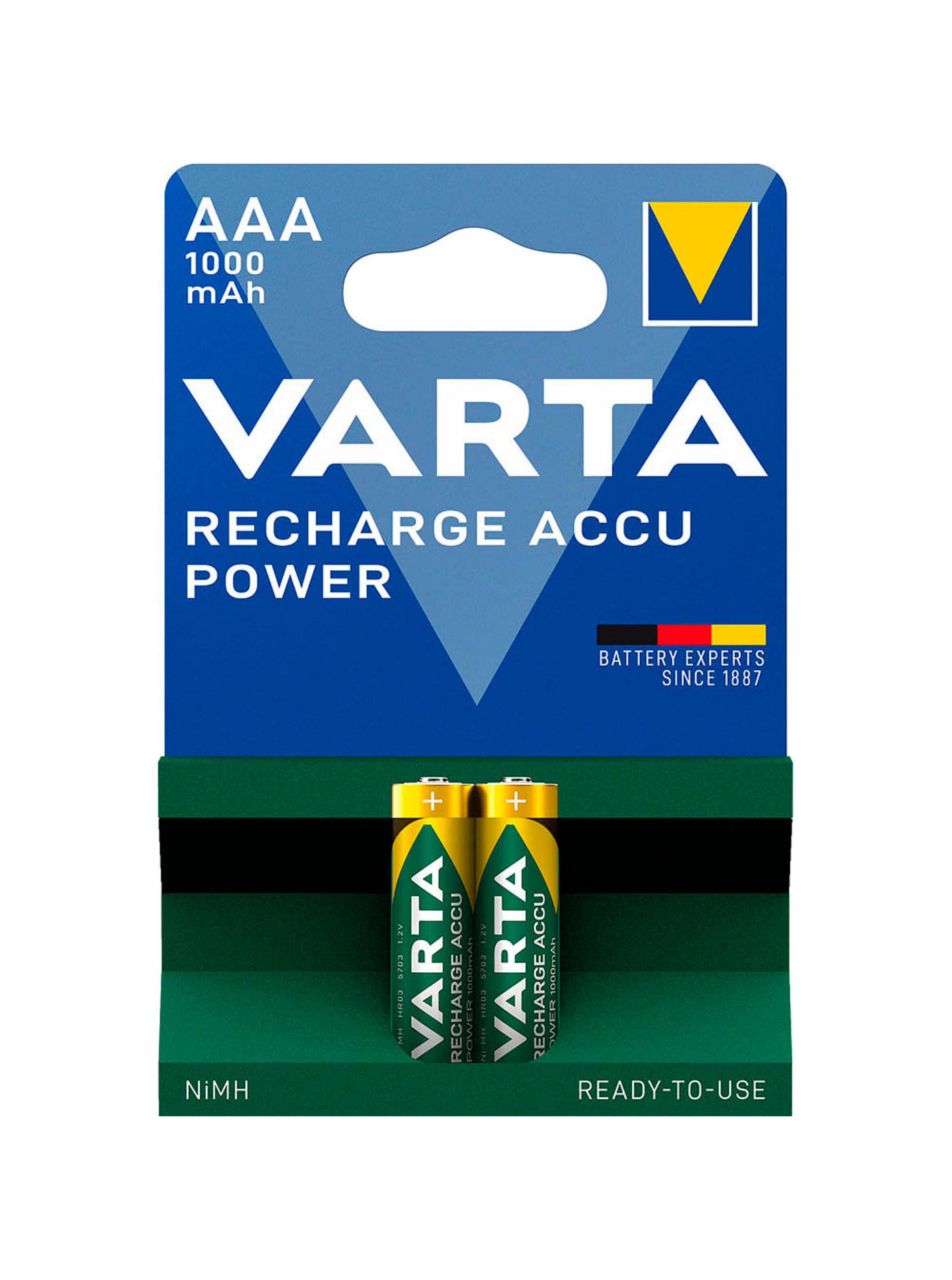 Varta 56703 Recharge Accu Power AAA B2, Art.-Nr. 115908 - Akku Mäser - B2B-Shop
