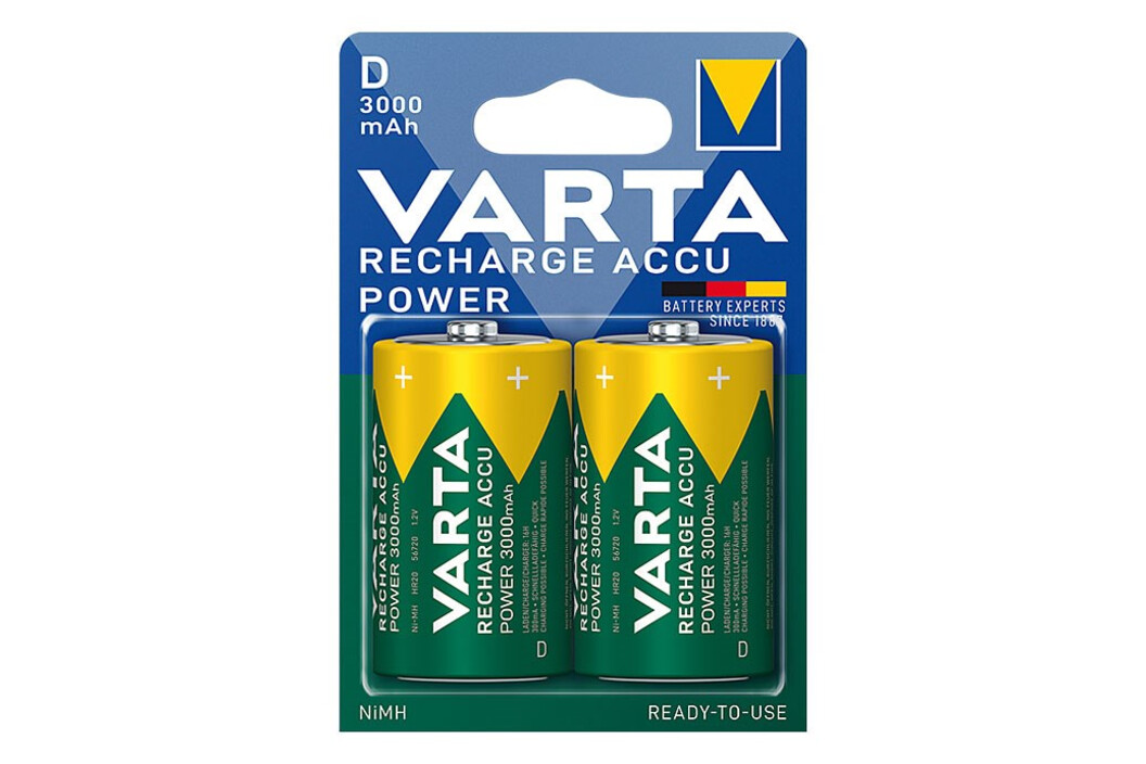 Varta 56720 Recharge Accu Power D, Art.-Nr. 116339 - Akku Mäser - B2B-Shop