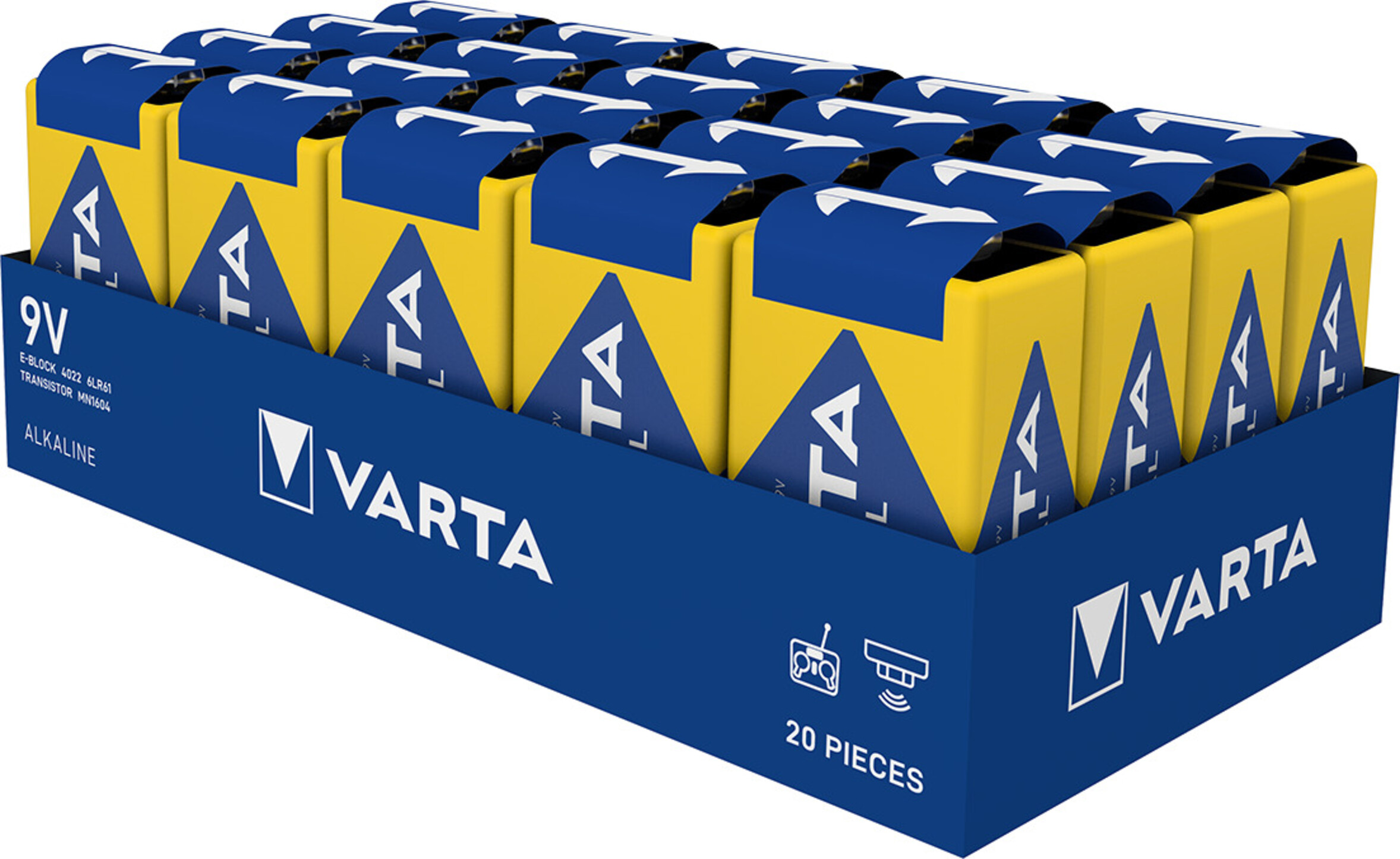 Varta 4022 Industrial PRO 9V Tray, Art.-Nr. 510227 - Akku Mäser - B2B-Shop Varta 4022 Industrial PRO 9V Tray, Art.-Nr. 510227 - Akku Mäser - B2B-Shop
