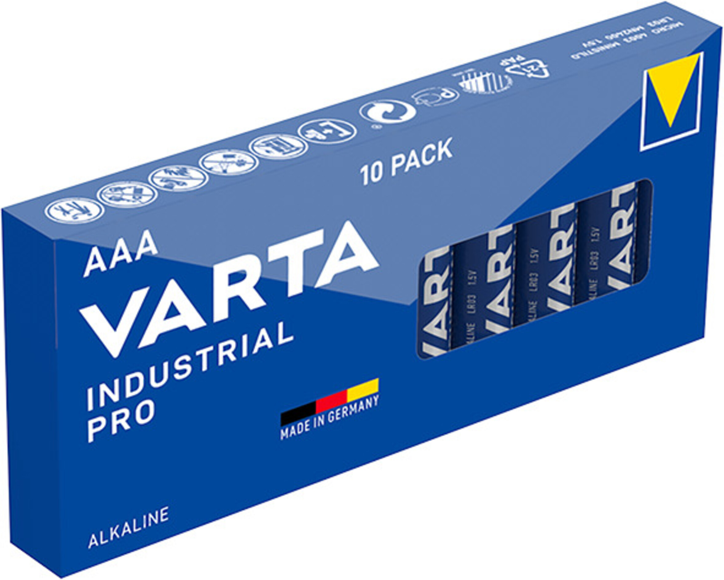 Varta 4003 Industrial PRO AAA Tray, Art.-Nr. 510228 - Akku Mäser - B2B-Shop