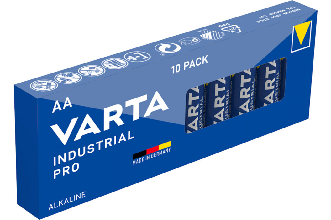 Varta 4006 Industrial PRO AA Tray, Art.-Nr. 510229 - Akku Mäser - B2B-Shop