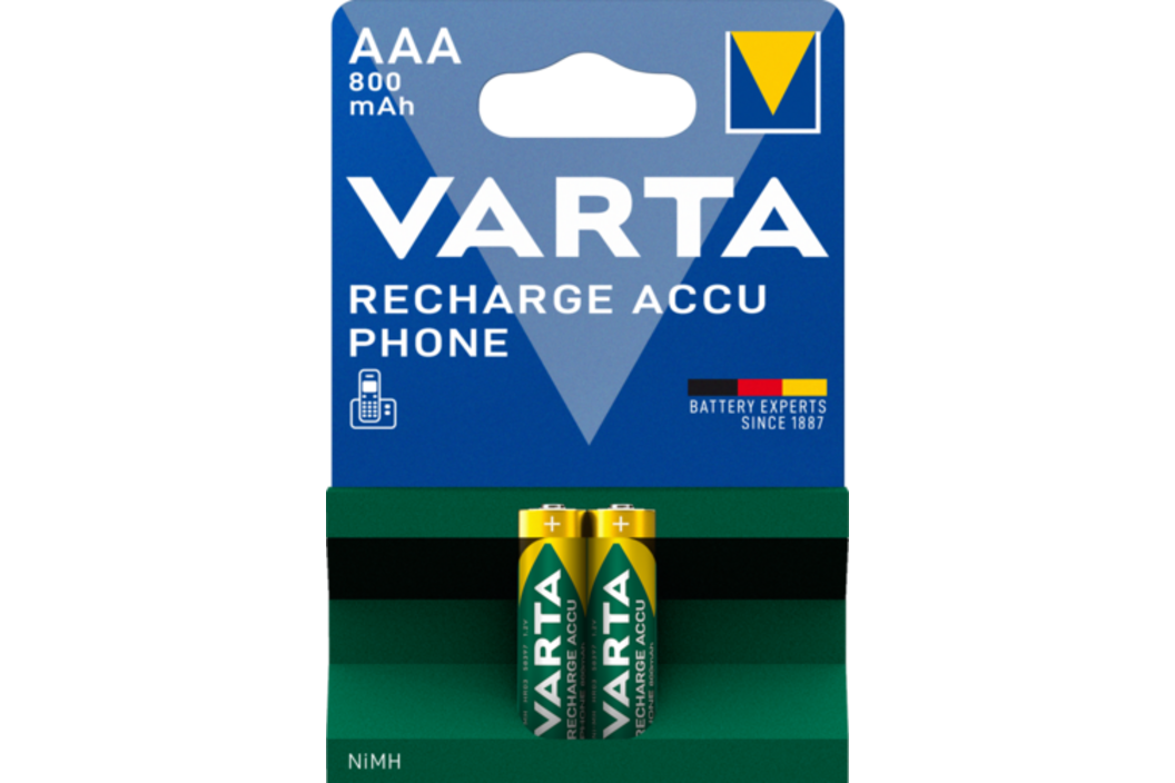 Varta 58398 Recharge Accu Phone AAA, Art.-Nr. 513325 - Akku Mäser - B2B-Shop Varta 58398 Recharge Accu Phone AAA, Art.-Nr. 513325 - Akku Mäser - B2B-Shop