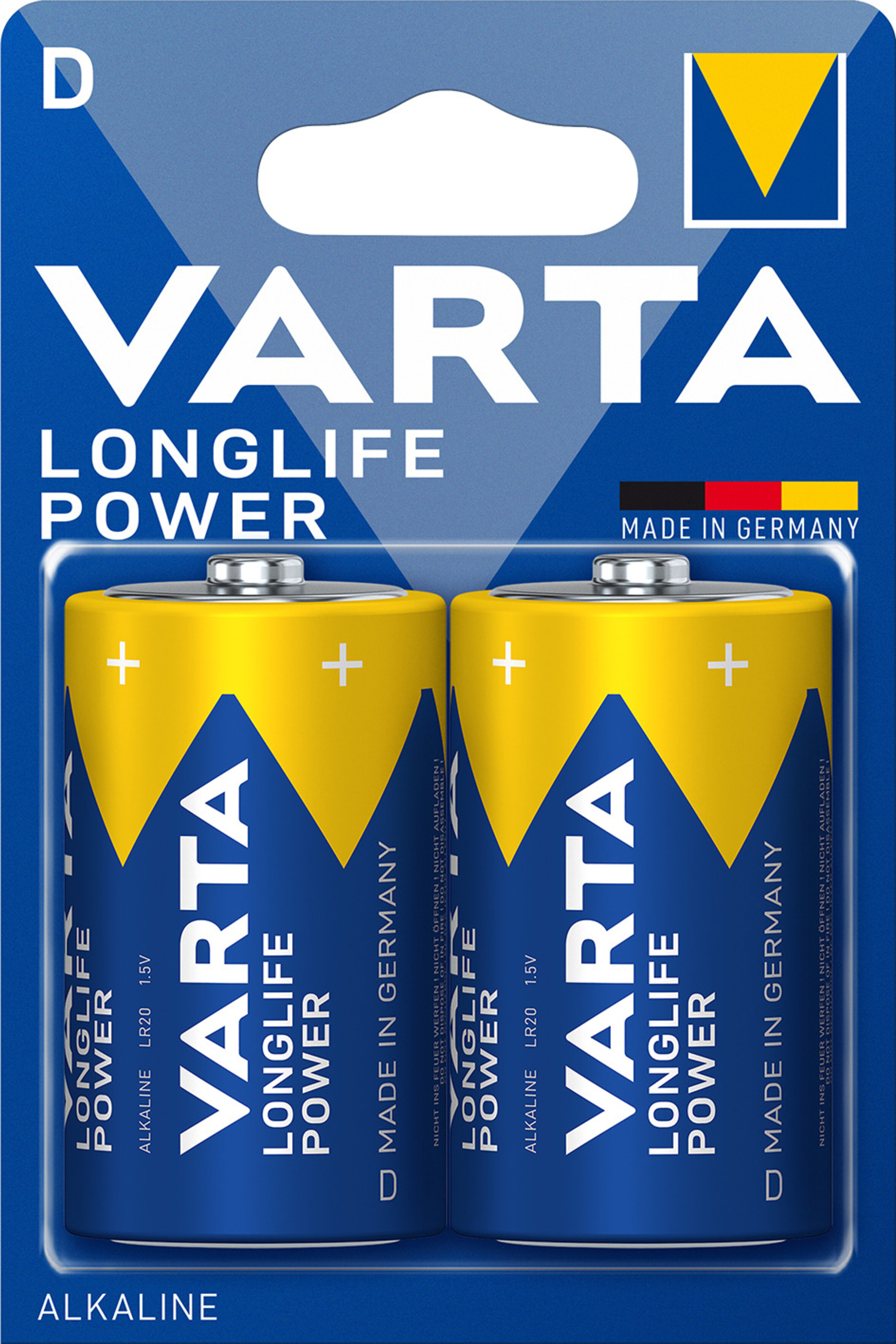 Varta 4920 Longlife Power D B2, Art.-Nr. 112958 - Akku Mäser - B2B-Shop