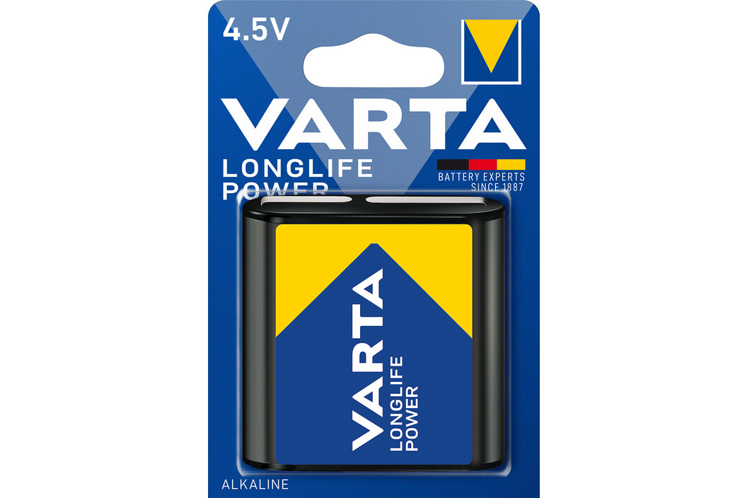 Varta Longlife Power Normal 4,5V B1, Art.-Nr. 3195 - Akku Mäser - B2B-Shop