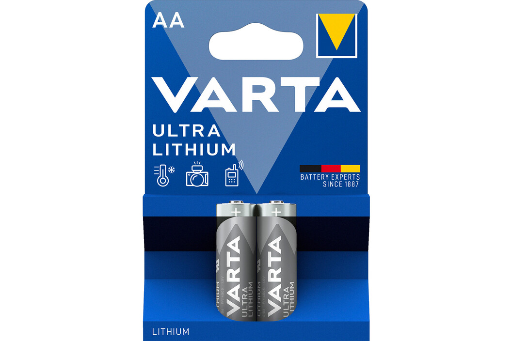 Varta 6106 Lithium AA B2, Art.-Nr. 503523 - Akku Mäser - B2B-Shop