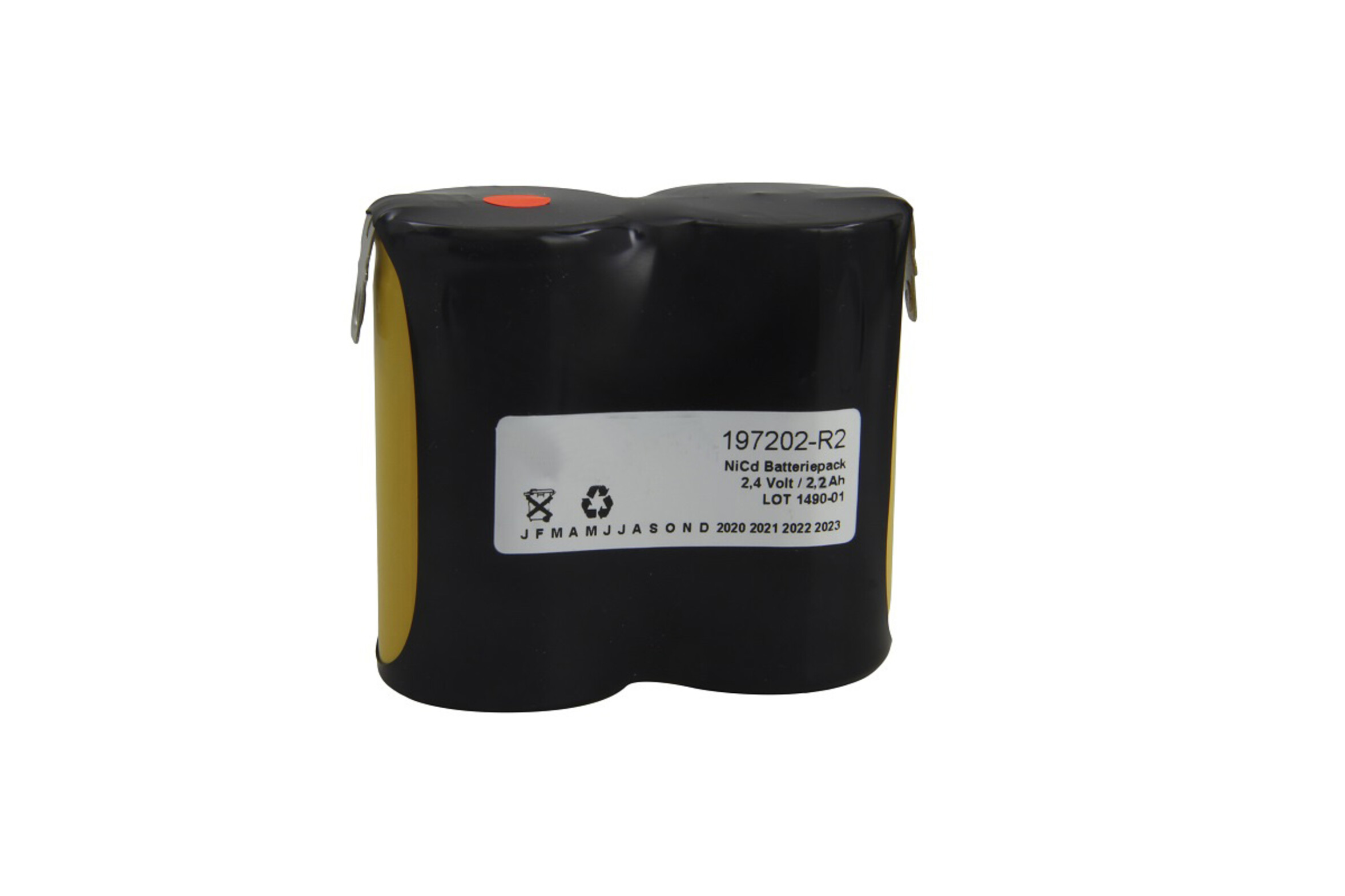 Notleuchtenakku - 2/1/2D2200-R m. Lötfahne, Art.-Nr. 300024 - Akku Mäser - B2B-Shop Notleuchtenakku - 2/1/2D2200-R m. Lötfahne, Art.-Nr. 300024 - Akku Mäser - B2B-Shop