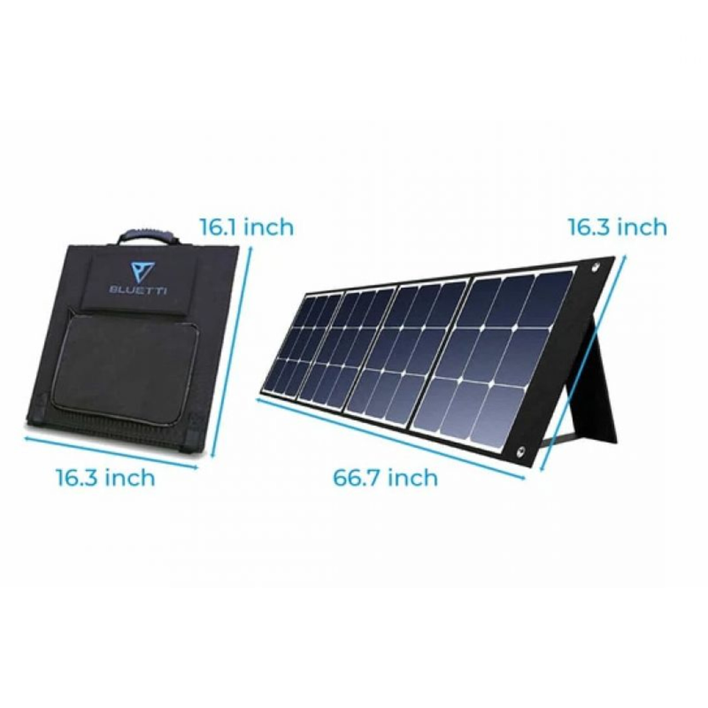 Bluetti SP120 Solar Panel 18V/120W, Art.-Nr. 510599 - Akku Mäser - B2B-Shop
