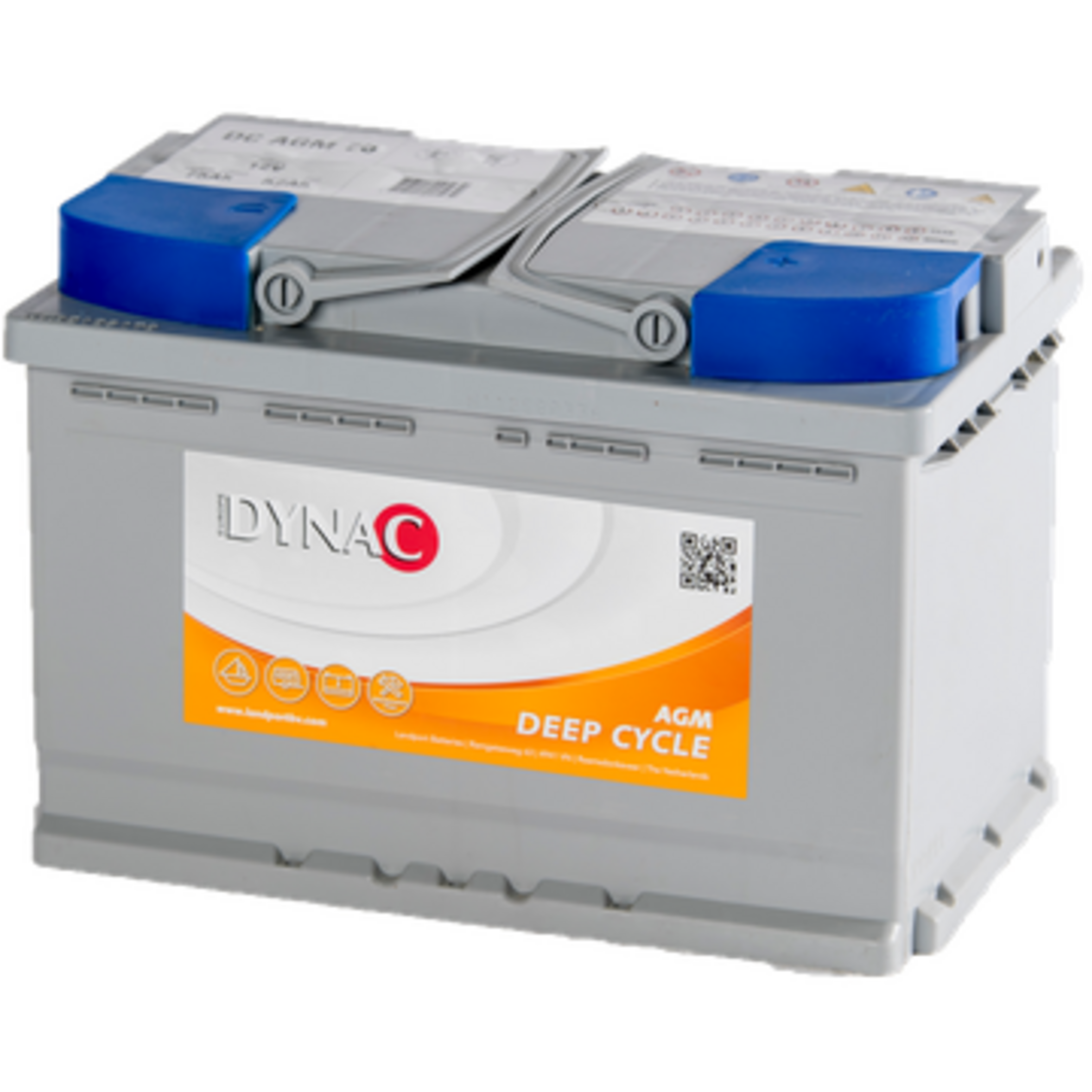 Dynac Deep Cycle DC AGM 75, Art.-Nr. 513241 - Akku Mäser - B2B-Shop