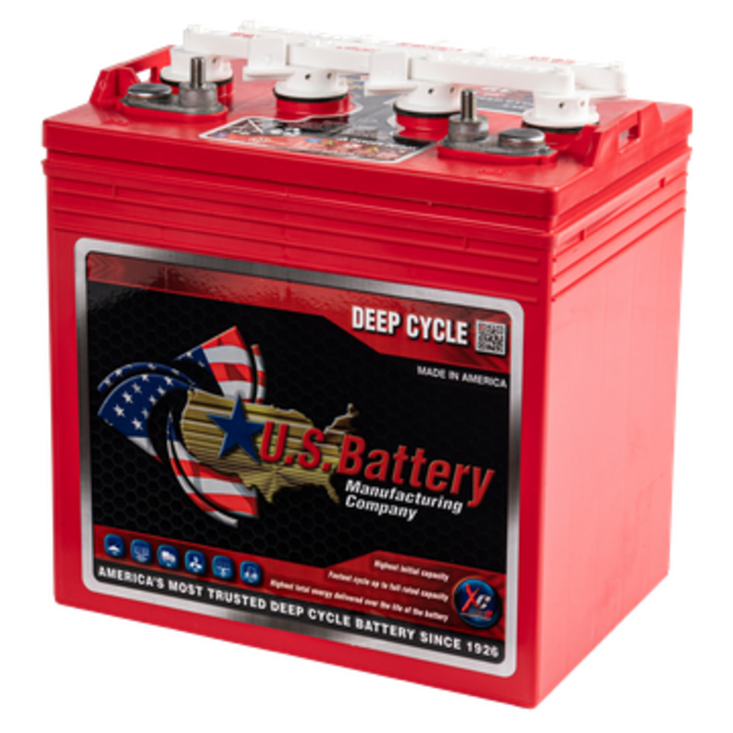 US 8V VGC Deep Cycle Blei Batterie, Art.-Nr. 513714 - Akku Mäser - B2B-Shop